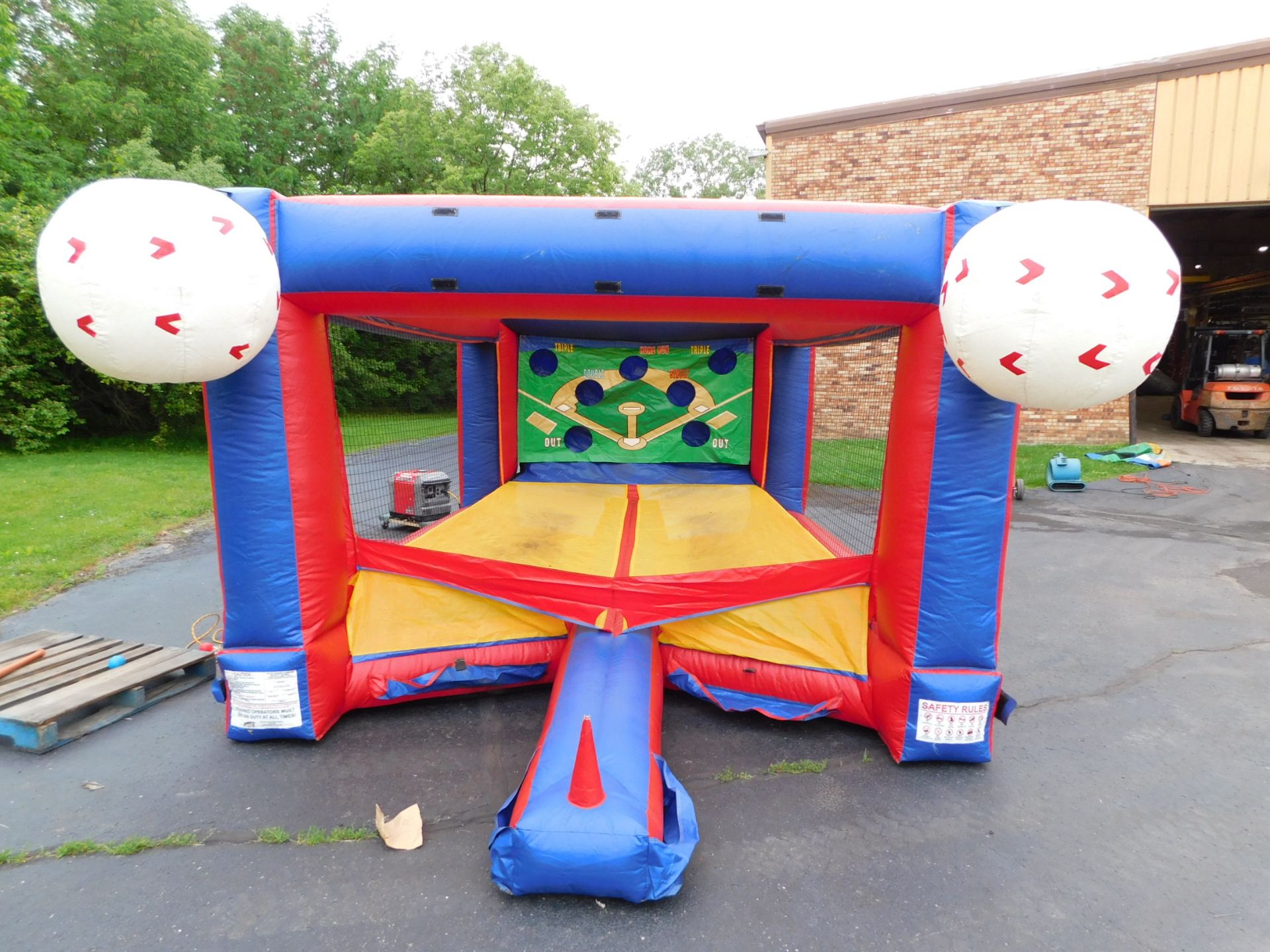 Games to Go T-Ball Inflatable 12'WX15'LX8'H 1 Blower req.