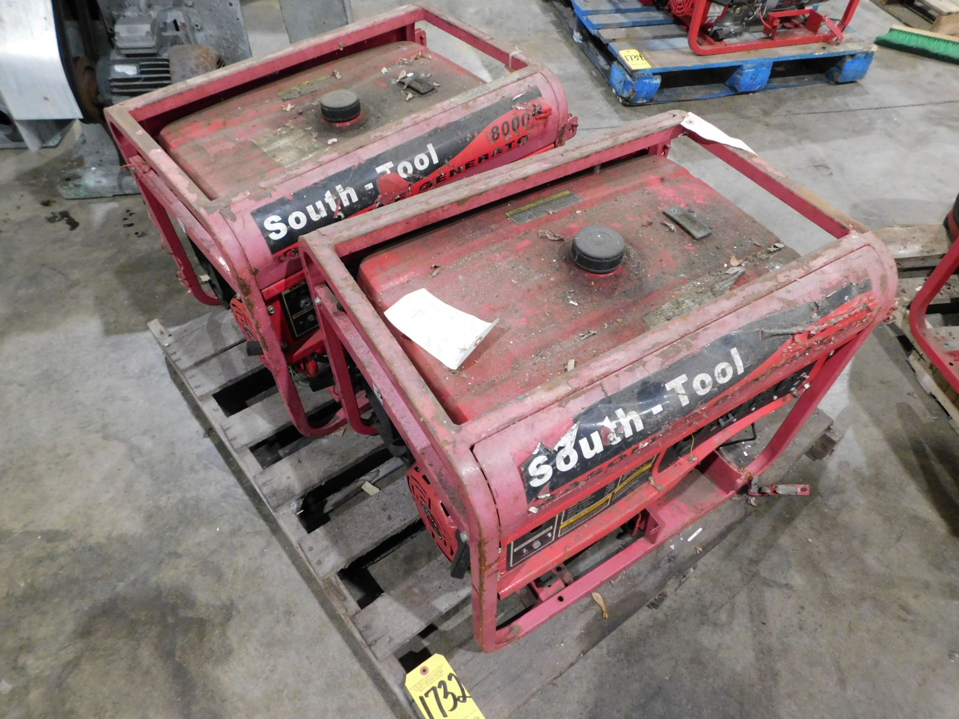 (2) South Tool Gas Powered Model 8000R PARTS MACHINE