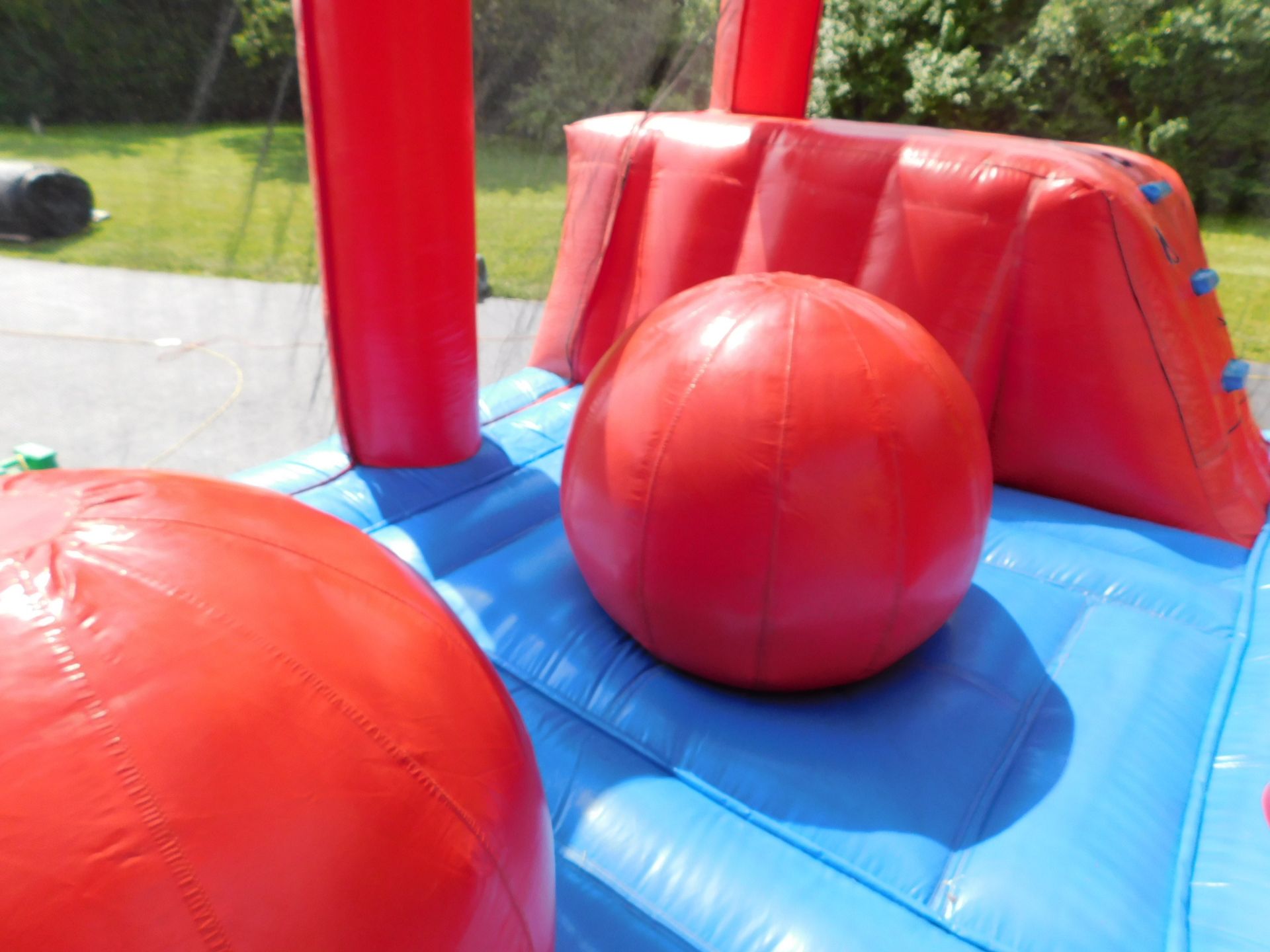 E-Z Inflatables Wiped Out Obstacle Course, 18'WX42'LX13'H #88 - Image 15 of 22