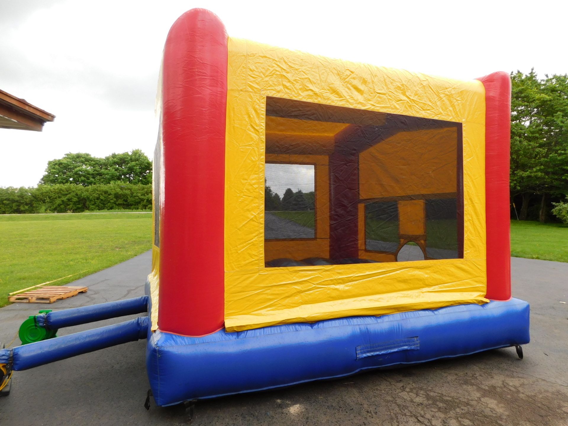Moonwalk Spacewalk Inflatable Bounce House, 15'WX15'LX12'H, 2 Blowers req. - Image 5 of 12