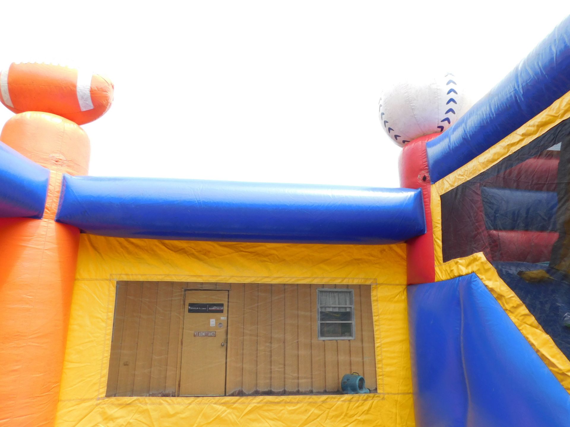 Sports Combo Bounce House w/Slide, 18'WX20'LX14'H, 2 blowers req. - Image 12 of 19