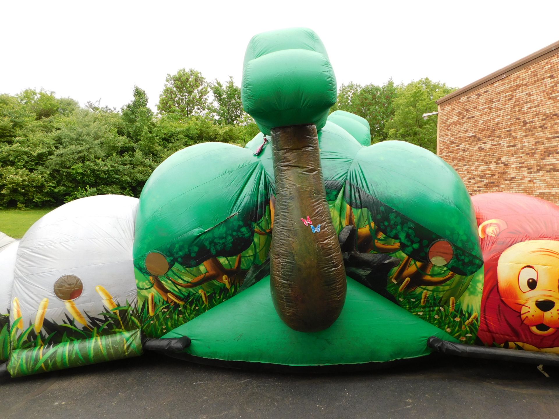 Cutting Edge Creations Jungle Playlite Inflatable, 12'WX48'LX14'H (2) Wide Mouth Blowers Req. - Image 3 of 27