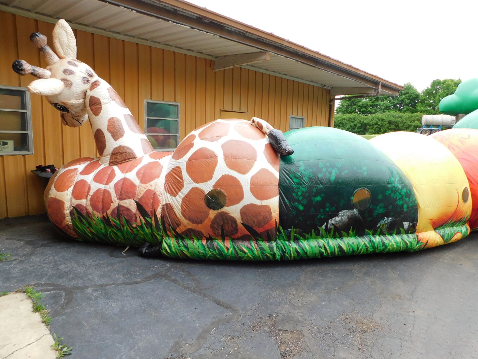 Cutting Edge Creations Jungle Playlite Inflatable, 12'WX48'LX14'H (2) Wide Mouth Blowers Req. - Image 5 of 27