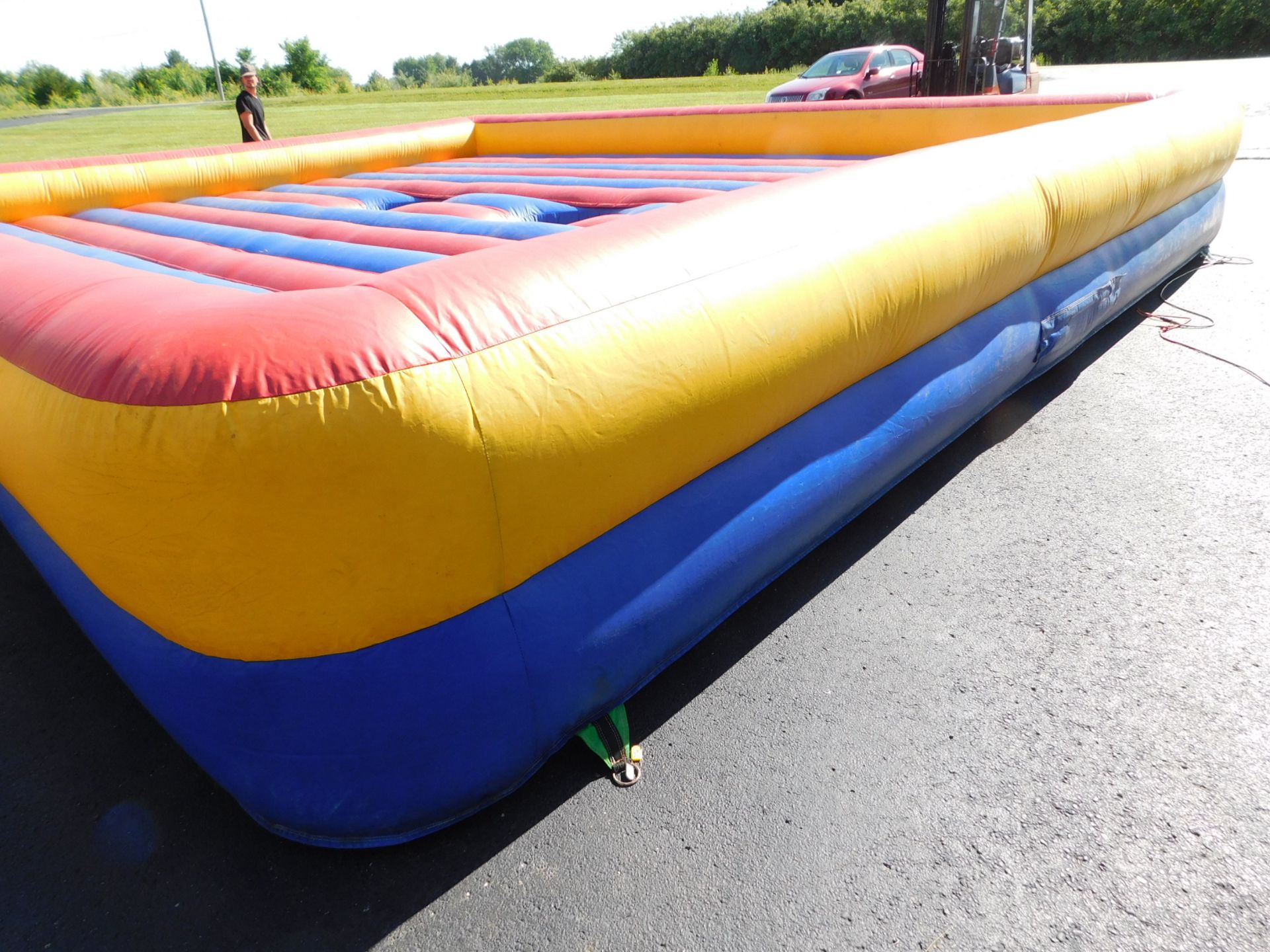 Inflatable Joust Arena, ( NO pedestals included) 24'WX30'LX4'H #86 - Image 2 of 10