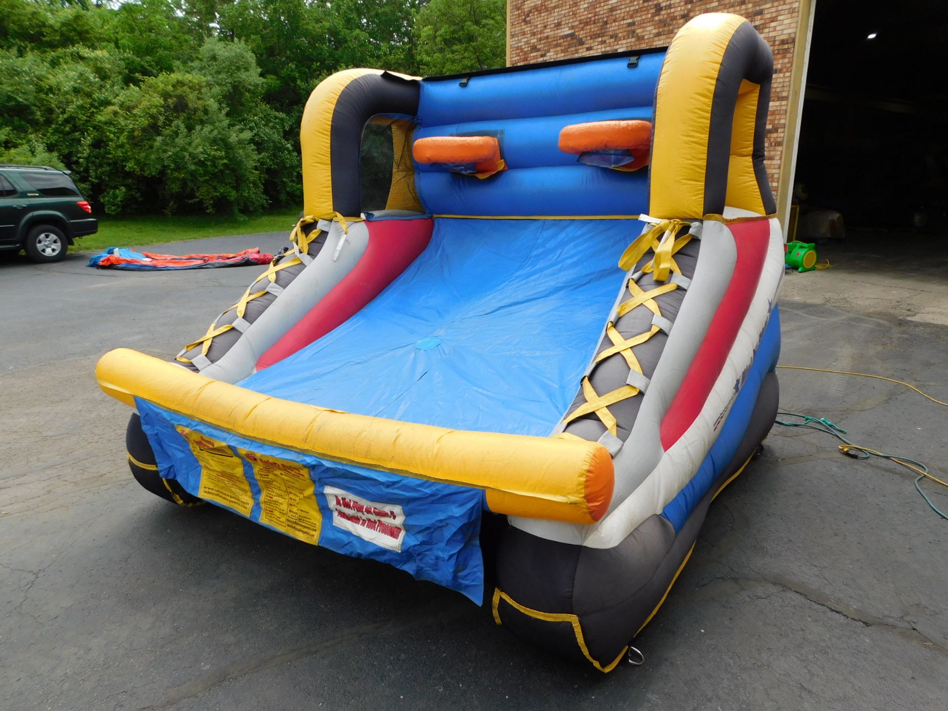 HEC Services "Mini ALL Stars" Inflatable Basketball Game 8'WX9'LX8'H (1) Blower Required