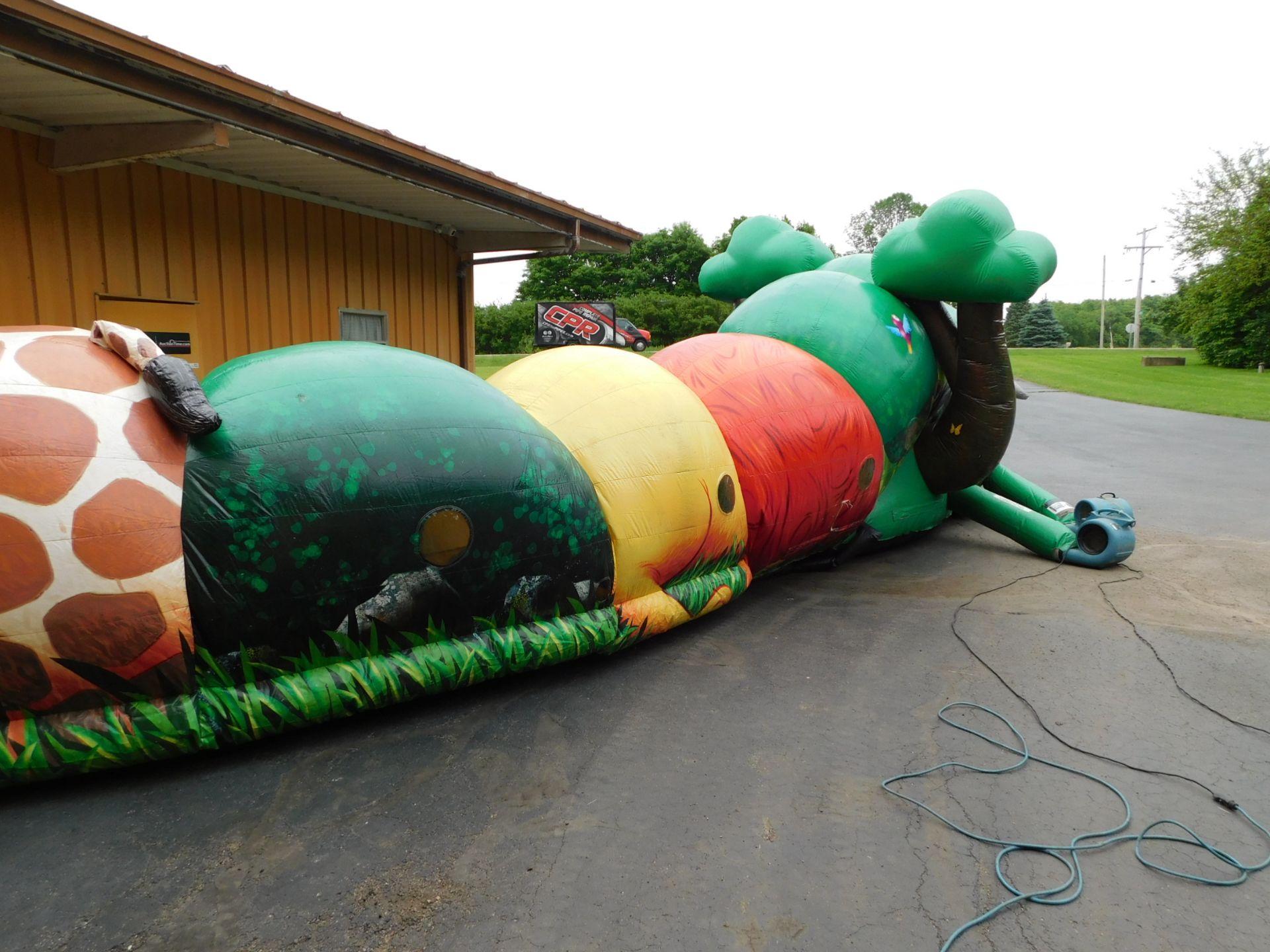 Cutting Edge Creations Jungle Playlite Inflatable, 12'WX48'LX14'H (2) Wide Mouth Blowers Req. - Image 6 of 27