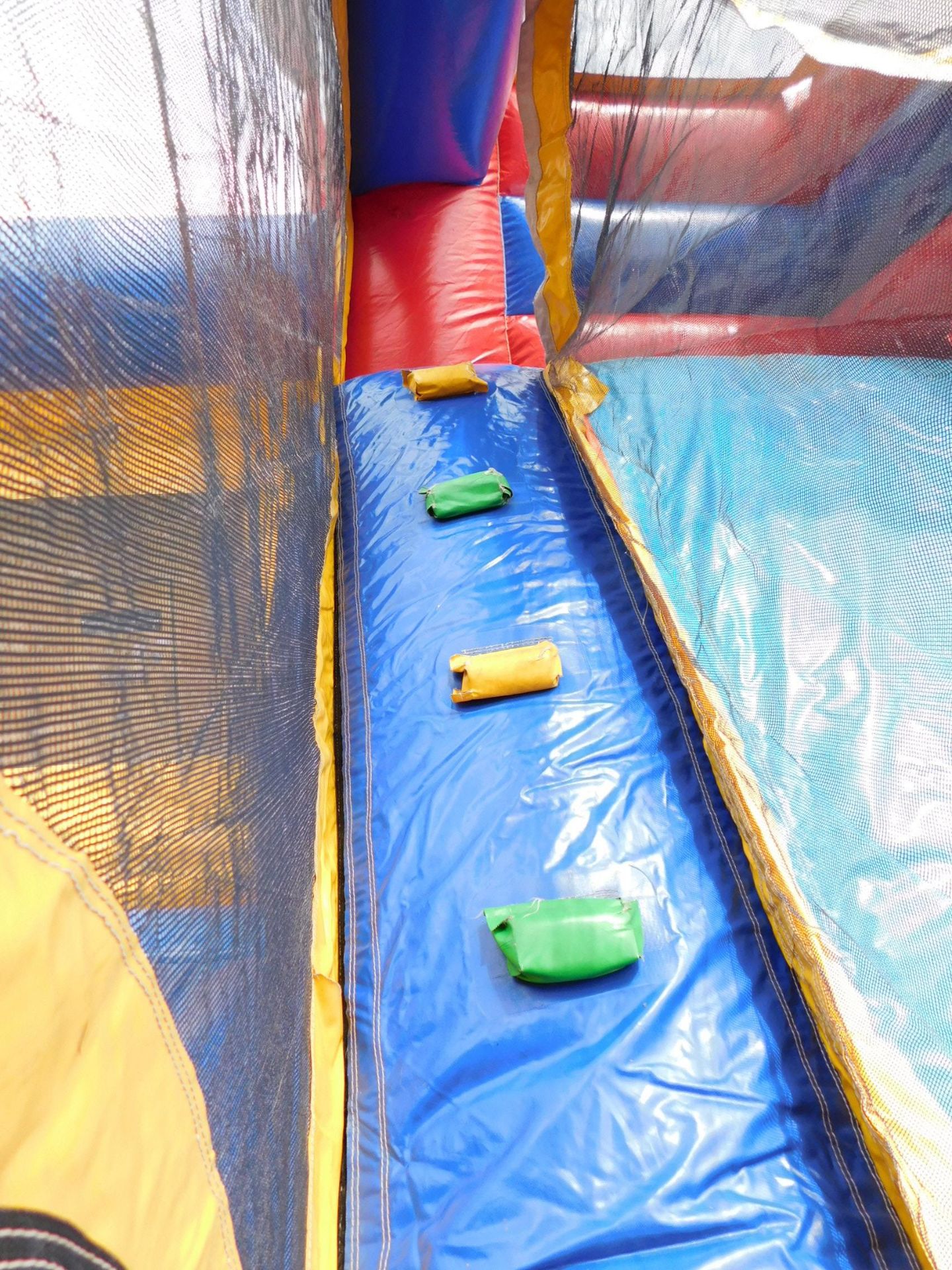 Sports Combo Bounce House w/Slide, 18'WX20'LX14'H, 2 blowers req. - Image 19 of 19