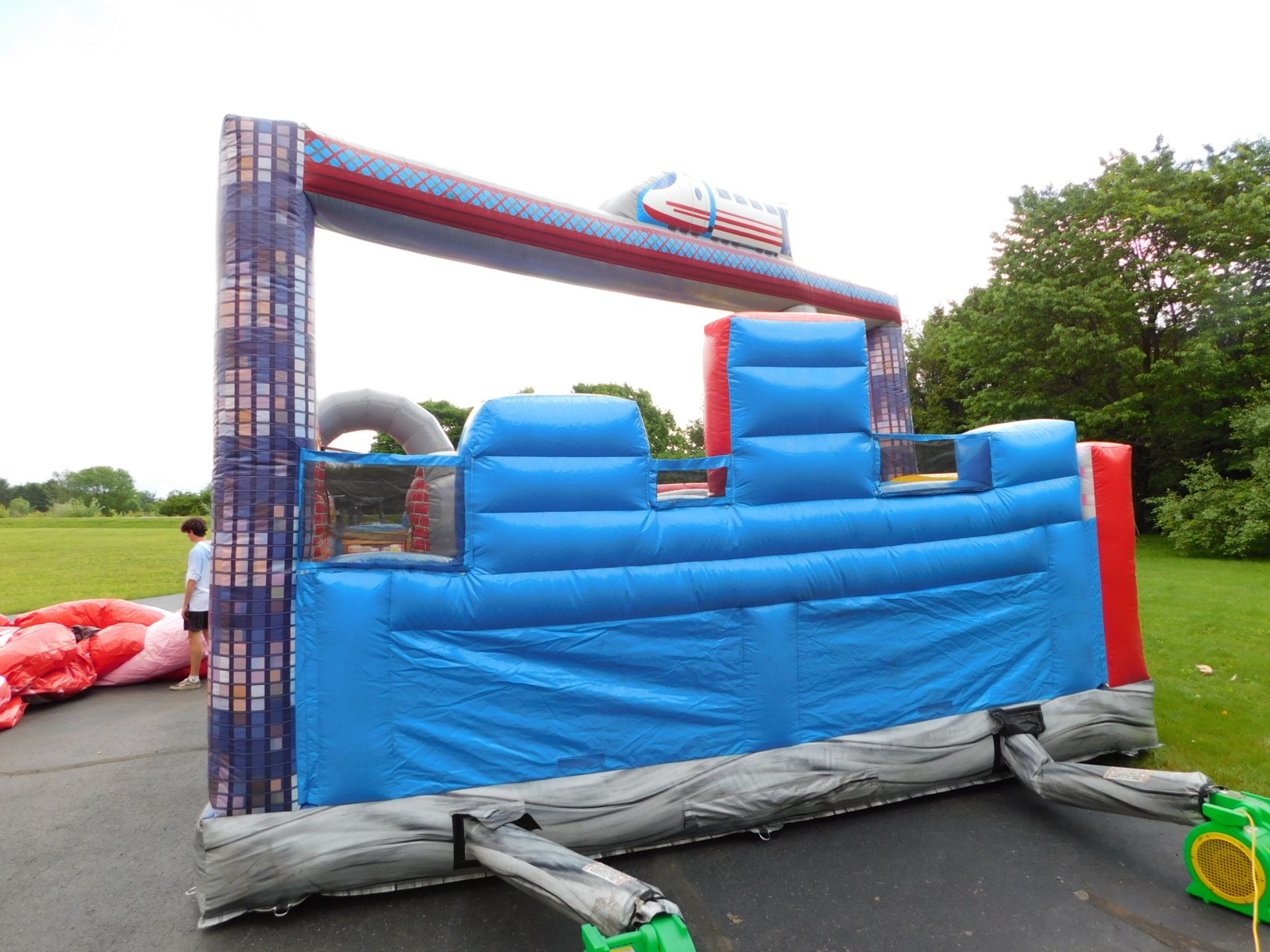 Eye Candy Mini City Inflatable Bounce House, 19'WX17'LX14'H, 2 Blowers req. - Image 6 of 22
