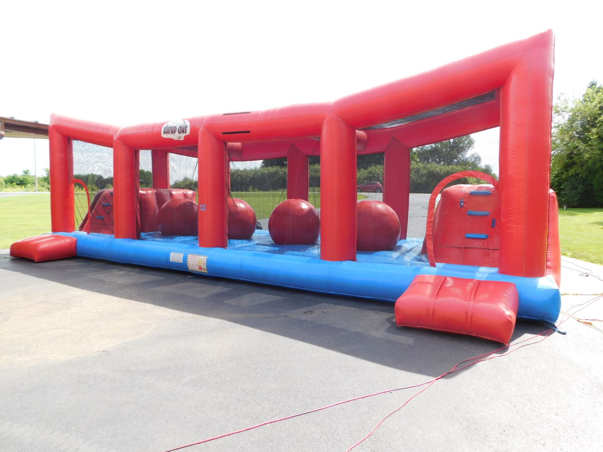 E-Z Inflatables Wiped Out Obstacle Course, 18'WX42'LX13'H #88 - Image 2 of 22