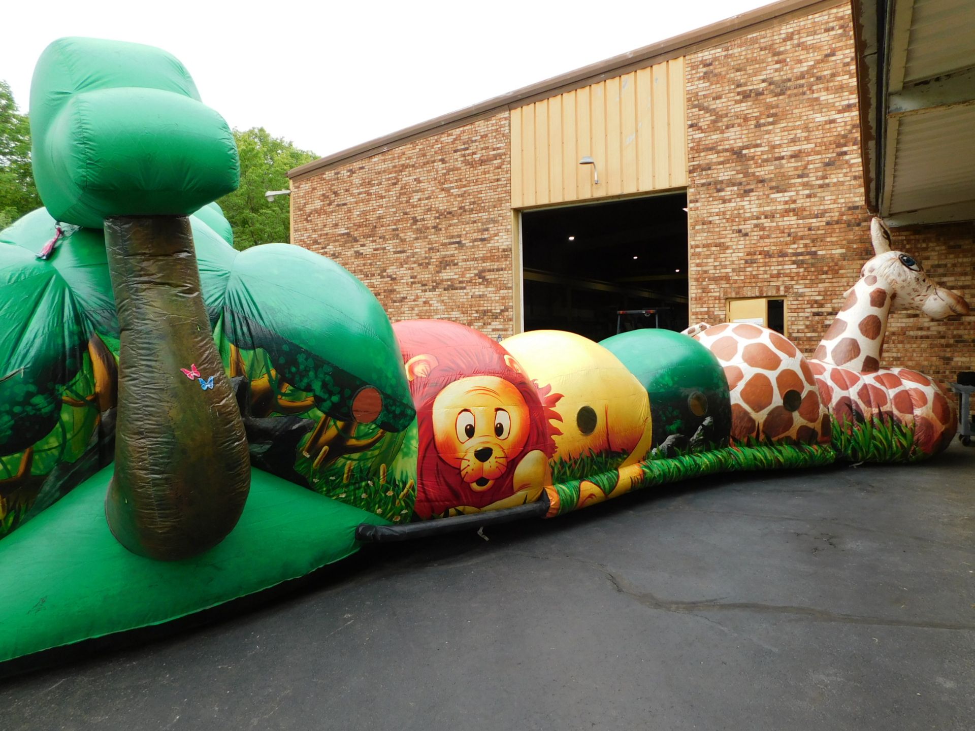 Cutting Edge Creations Jungle Playlite Inflatable, 12'WX48'LX14'H (2) Wide Mouth Blowers Req. - Image 2 of 27