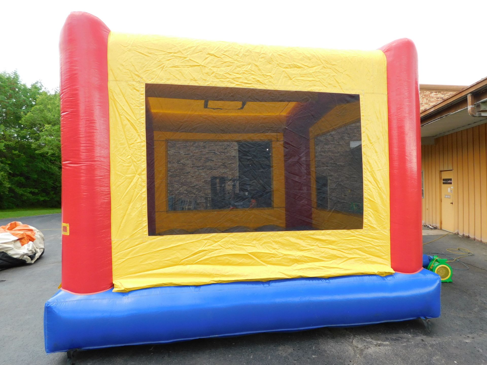 Moonwalk Spacewalk Inflatable Bounce House, 15'WX15'LX12'H, 2 Blowers req. - Image 3 of 12