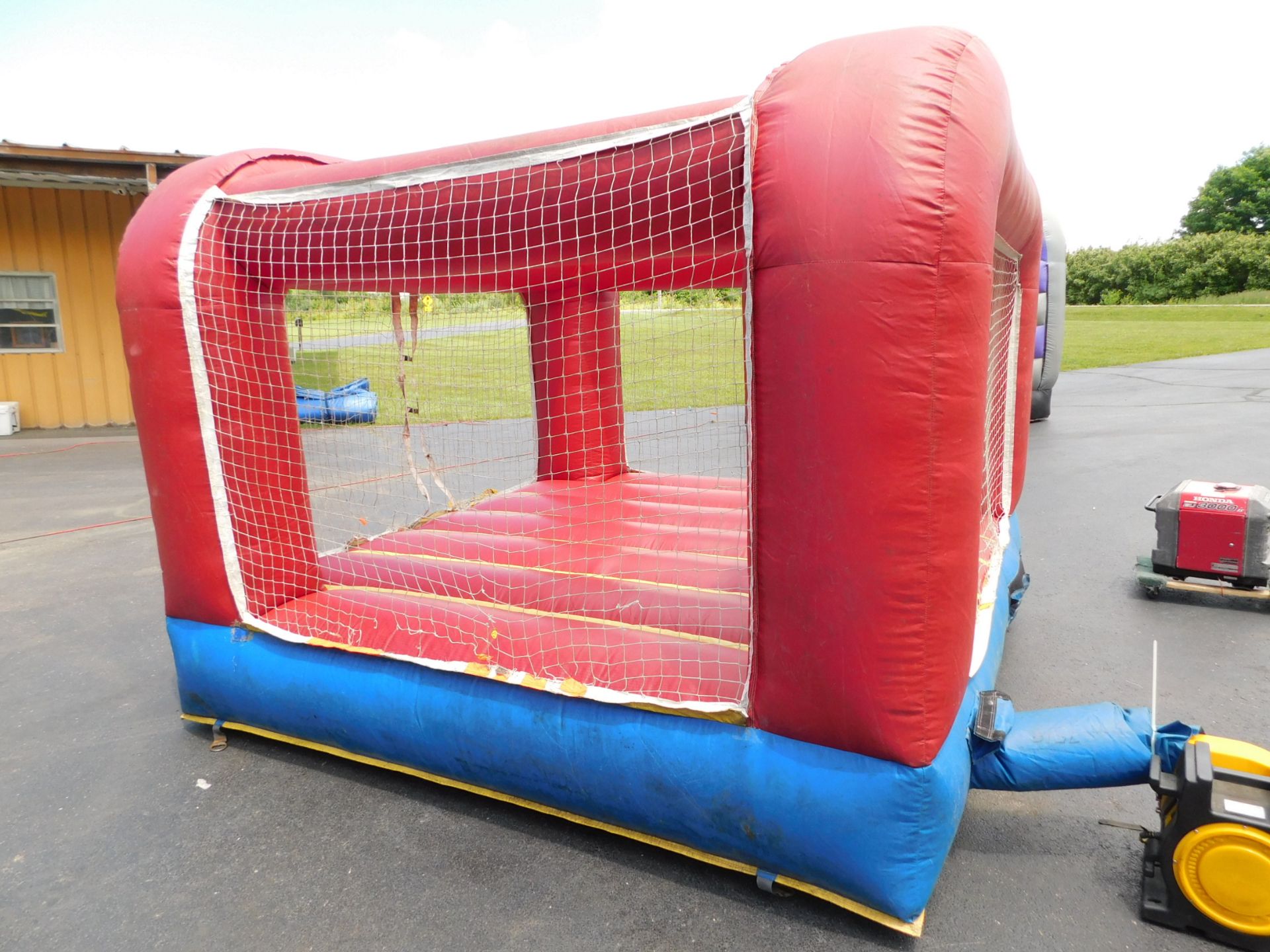 Inflatable Fun Service Bounce House, 1pc. 1 Blower required, Junior Jumper 11'WX11'LX9'H #104 - Image 3 of 12