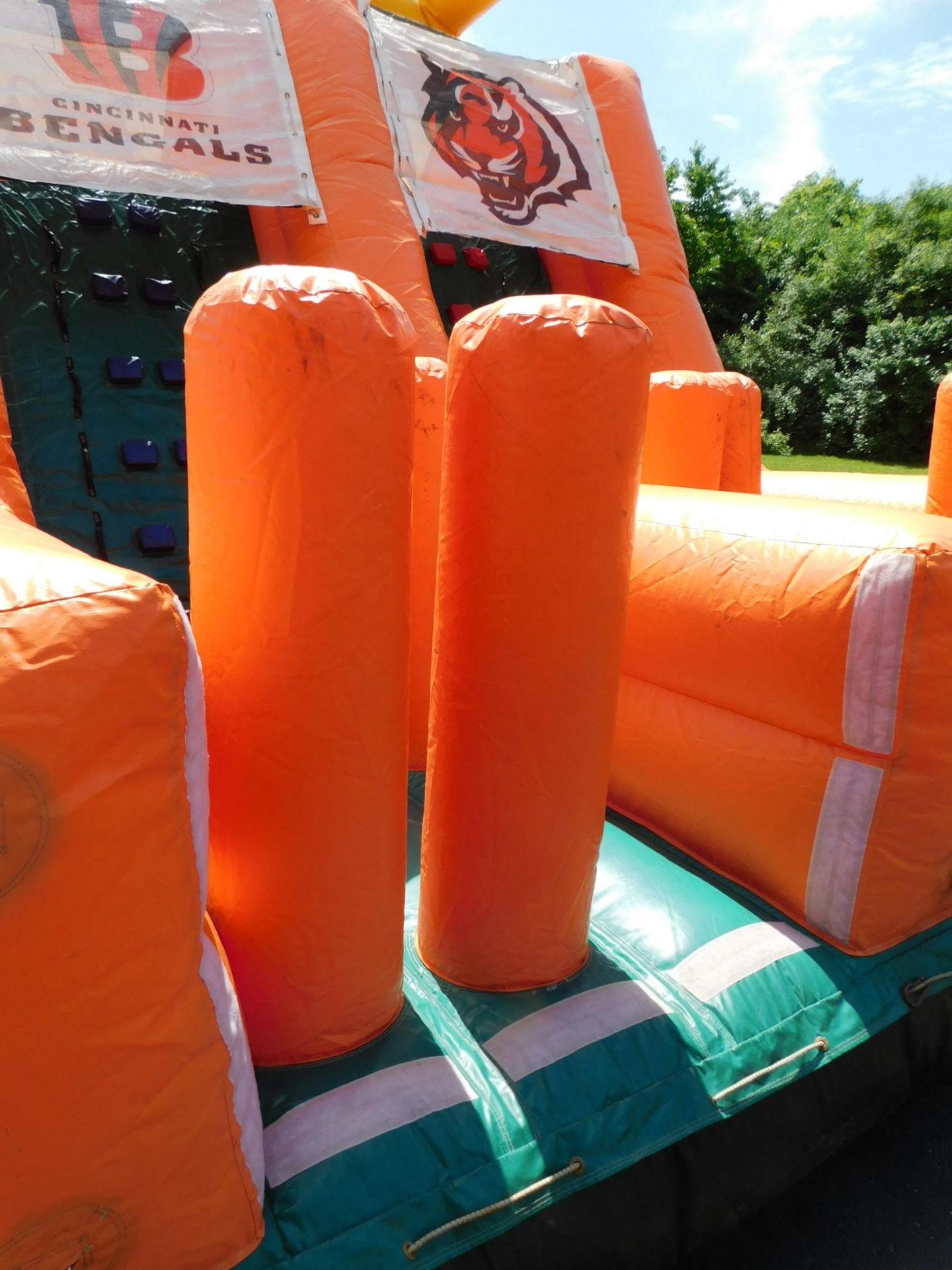 Cincinnati Bengals Obstacle Course, 50'LX13.5'WX16'H, 1 Blower req. #80 - Image 17 of 32