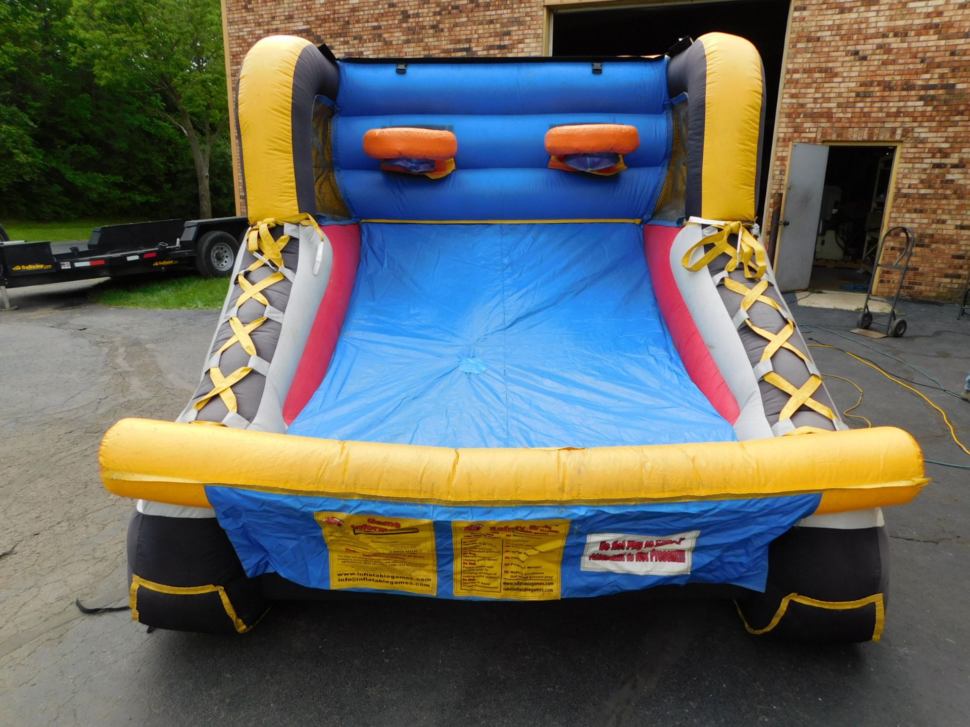 HEC Services "Mini ALL Stars" Inflatable Basketball Game 8'WX9'LX8'H (1) Blower Required - Image 2 of 17