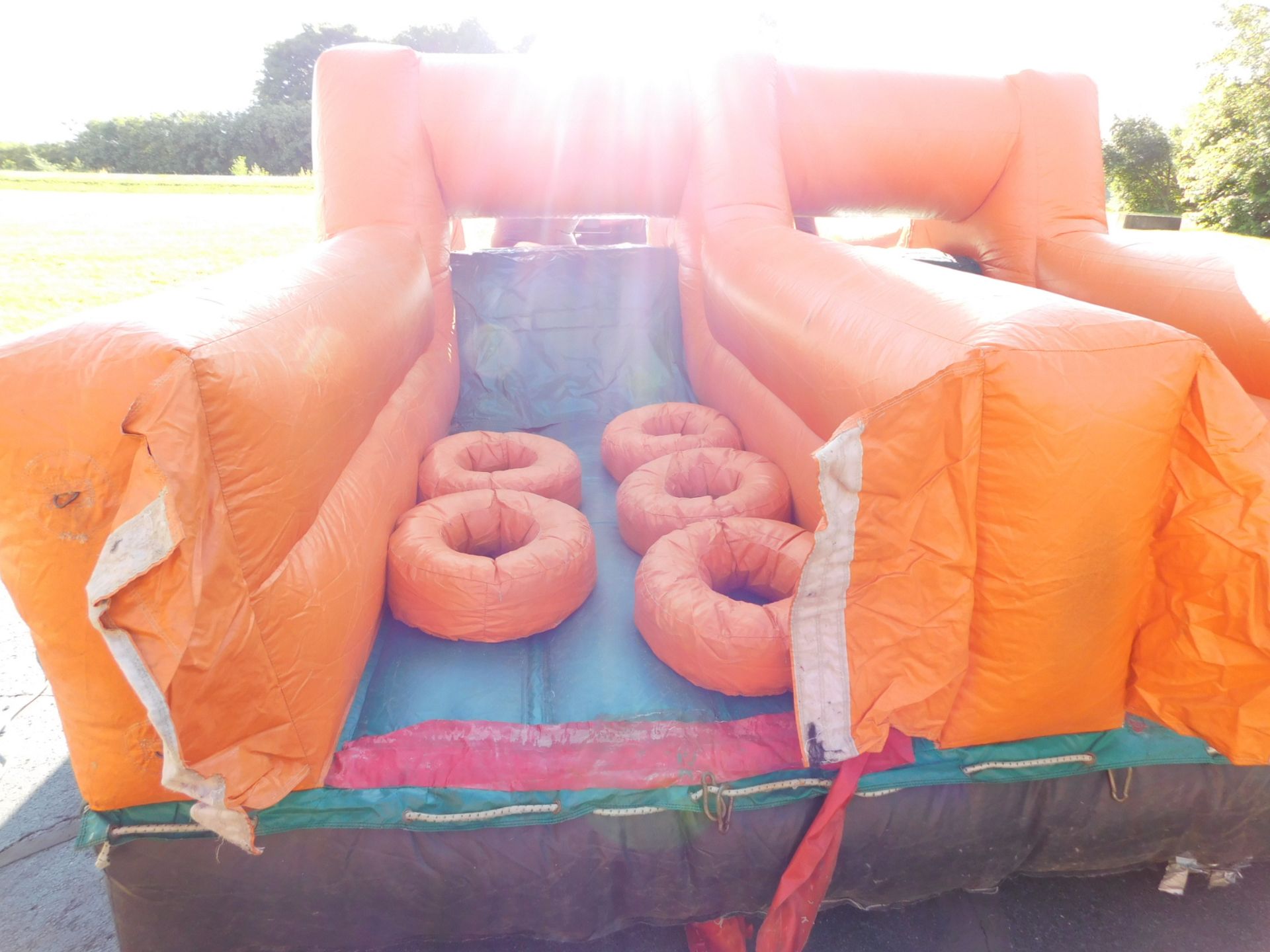 Cincinnati Bengals Obstacle Course, 50'LX13.5'WX16'H, 1 Blower req. #80 - Image 4 of 32