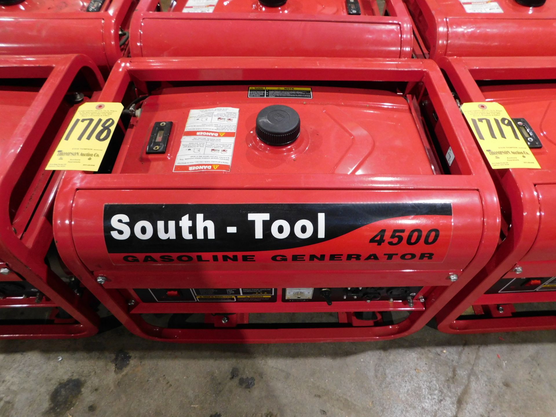 South Tool Model 4500 Gas Powered Generator 4500 Max Watts Condition Unknown