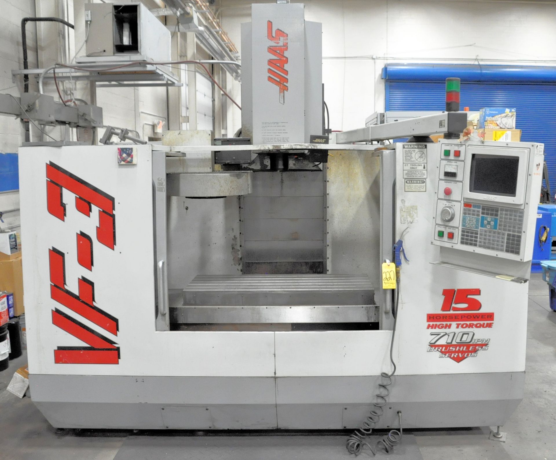 Haas Model VF-3 CNC Vertical Machining Center, s/n 10433, New 1997, Haas CNC Control, 48” X 18”