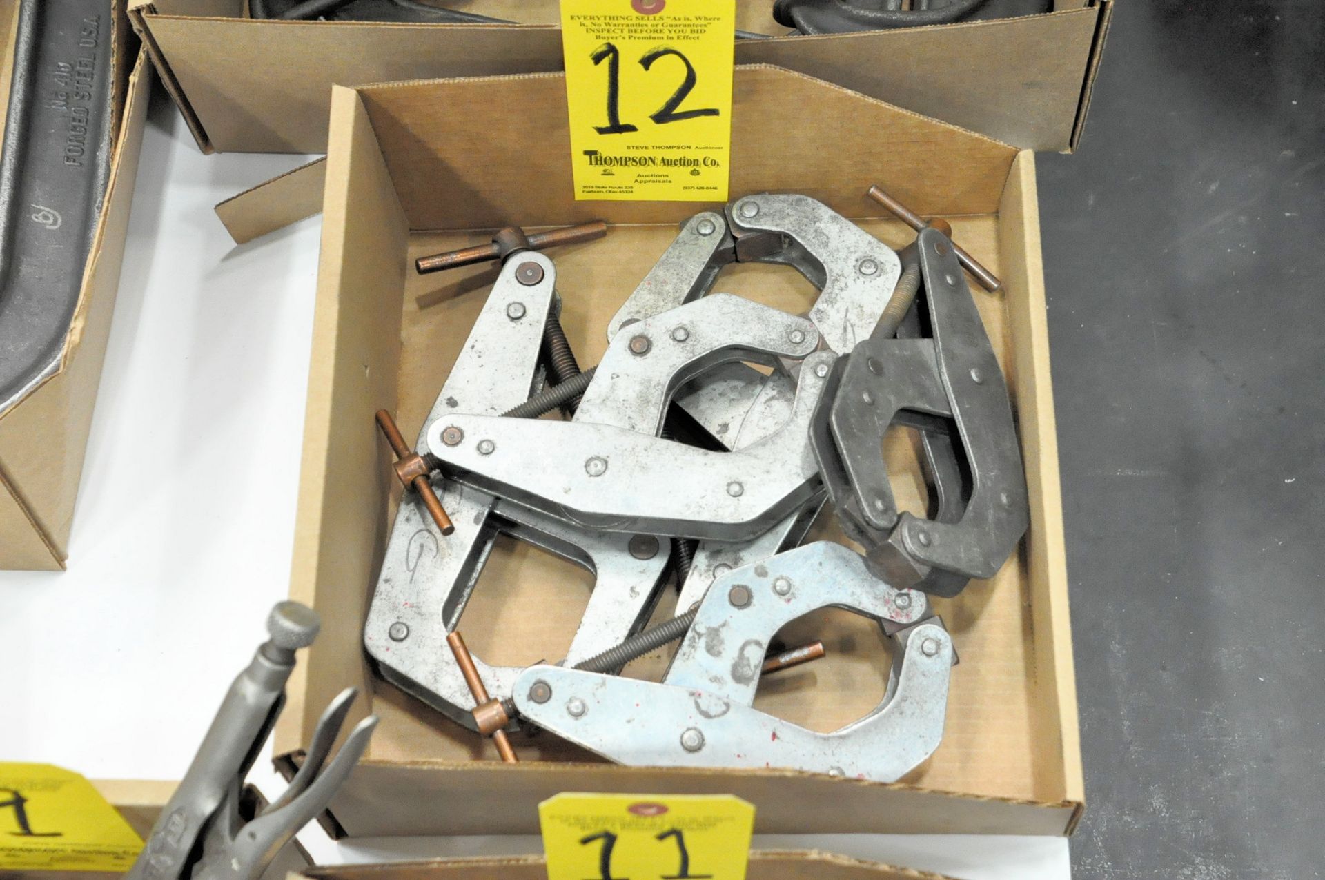 Lot-(5) Various Kant Twist Clamps in (1) Box