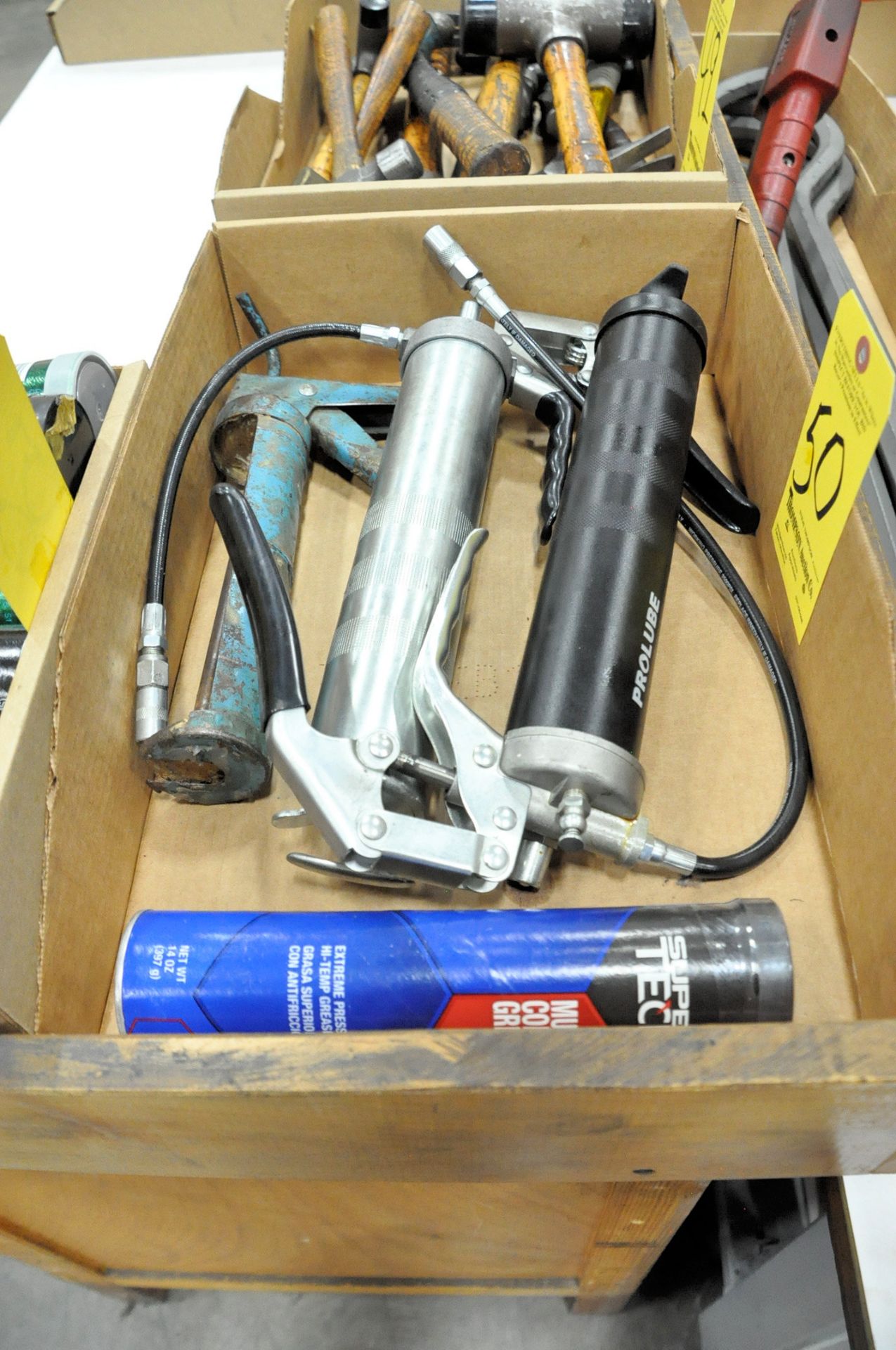 Lot-Caulk with Grease Guns in (2) Boxes - Image 2 of 2