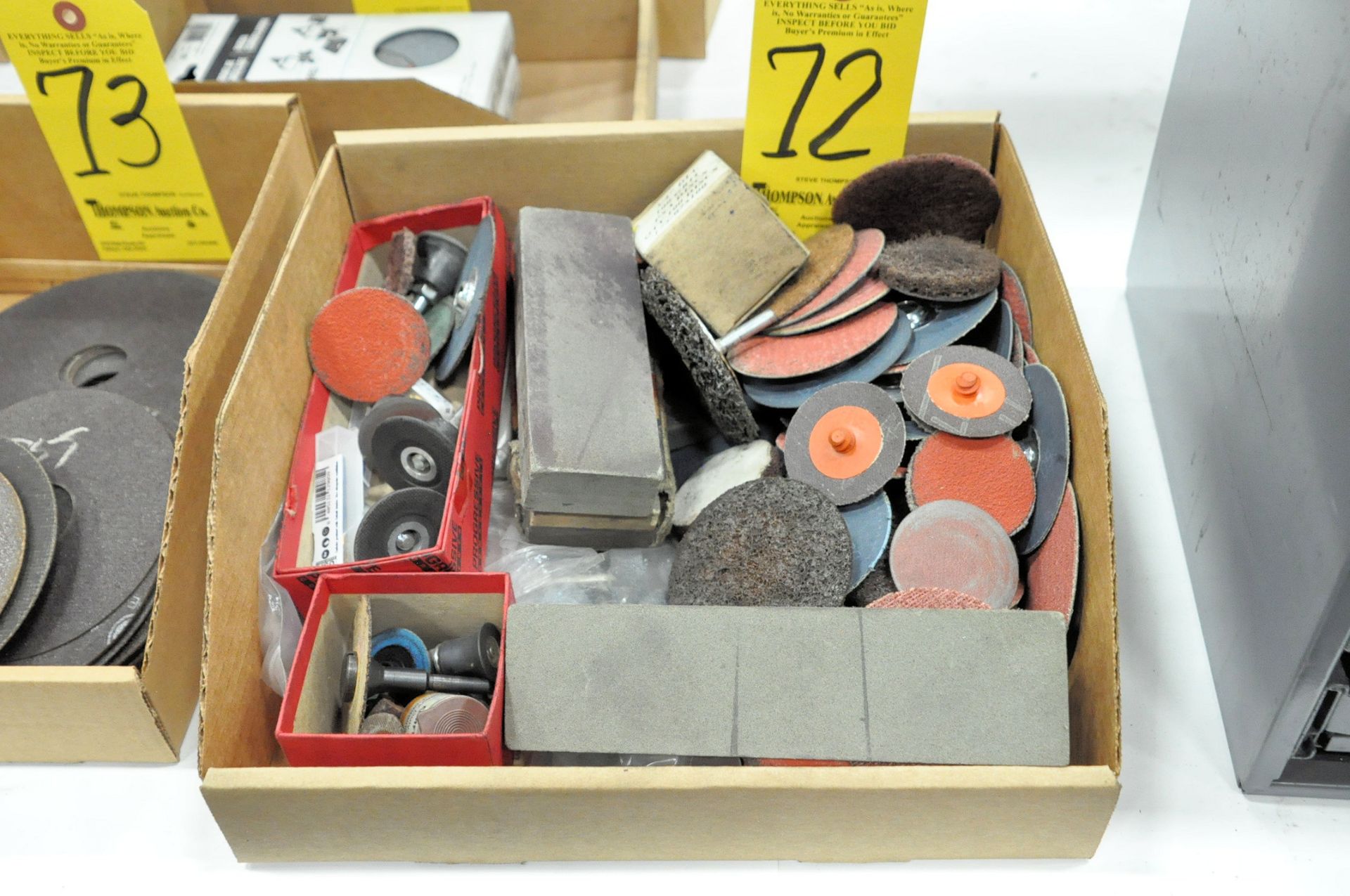 Lot-Various Die Grinding Supplies in (1) Box