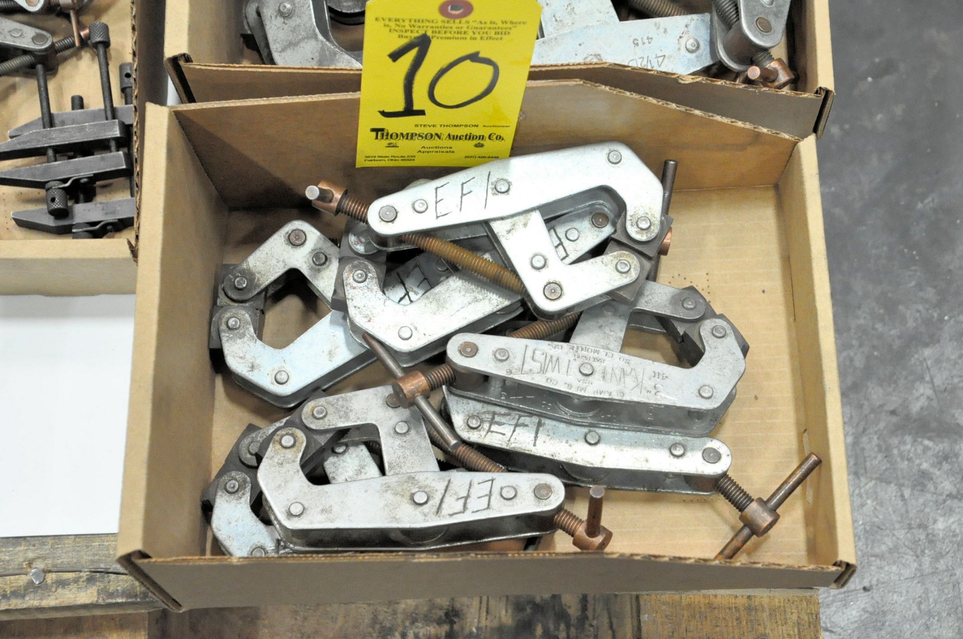 Lot-(7) Medium Size Kant Twist Clamps in (1) Box