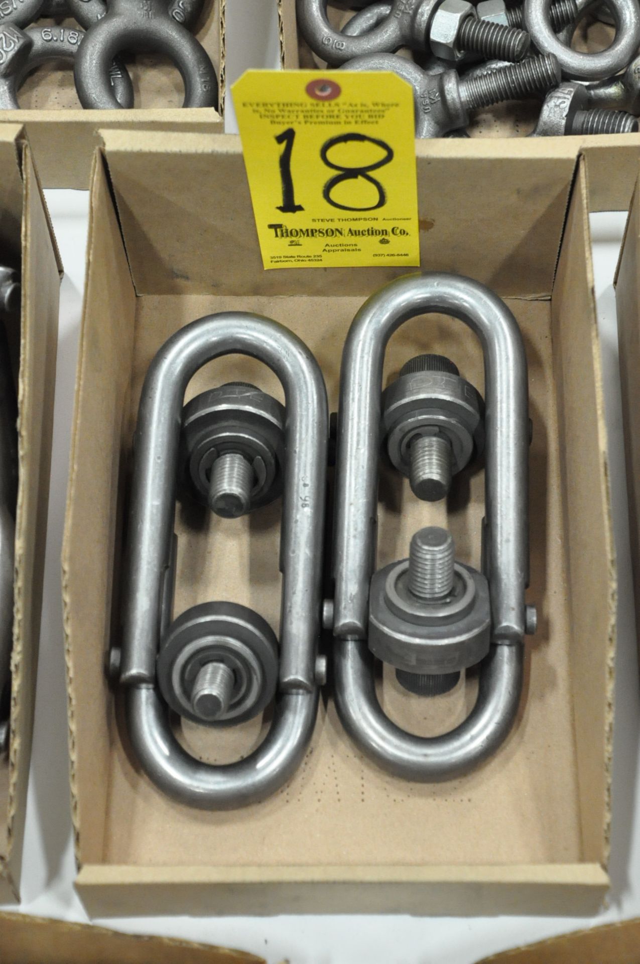 Lot-(4) Die Lifting Rings in (1) Box