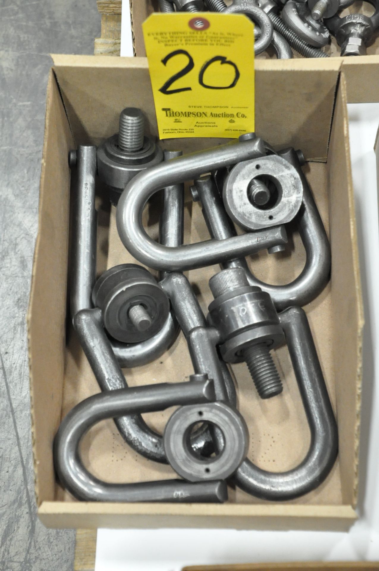 Lot-(6) Die Lifting Rings in (1) Box