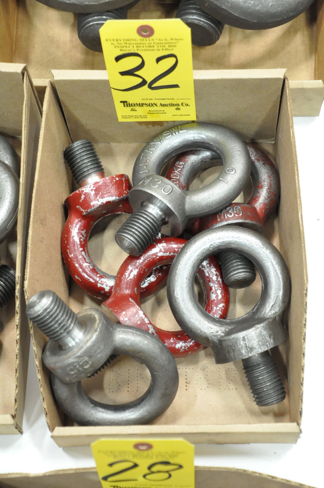 Lot-Eye Bolts in (1) Box