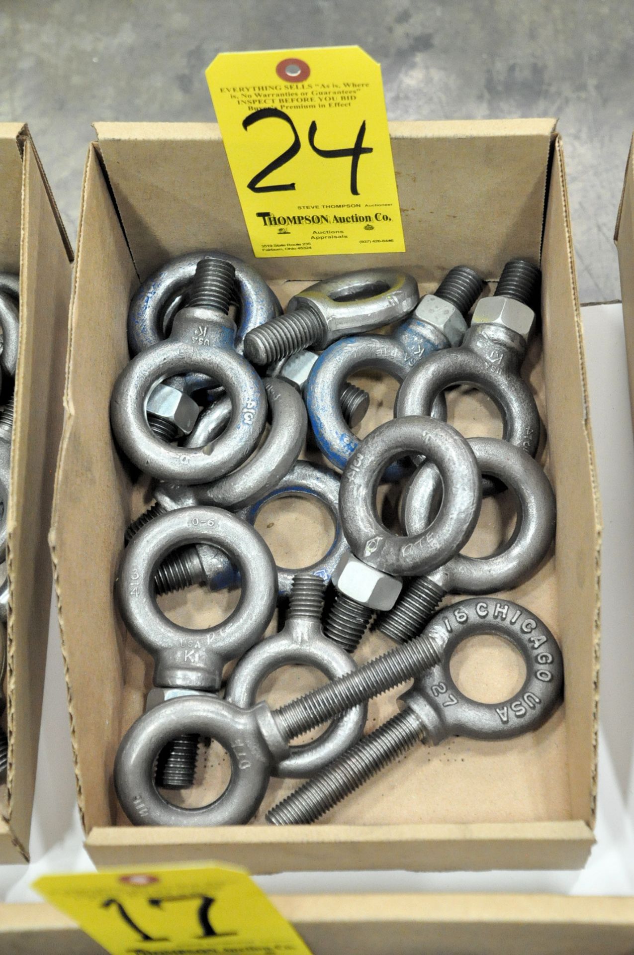 Lot-Eye Bolts in (1) Box