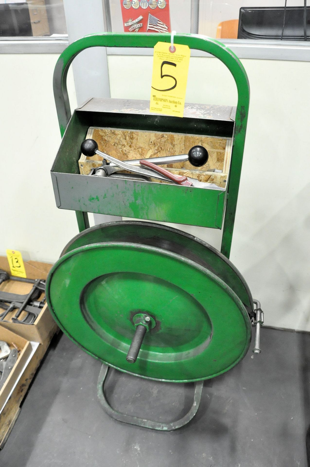 3/4" Steel Banding Cart with Tools