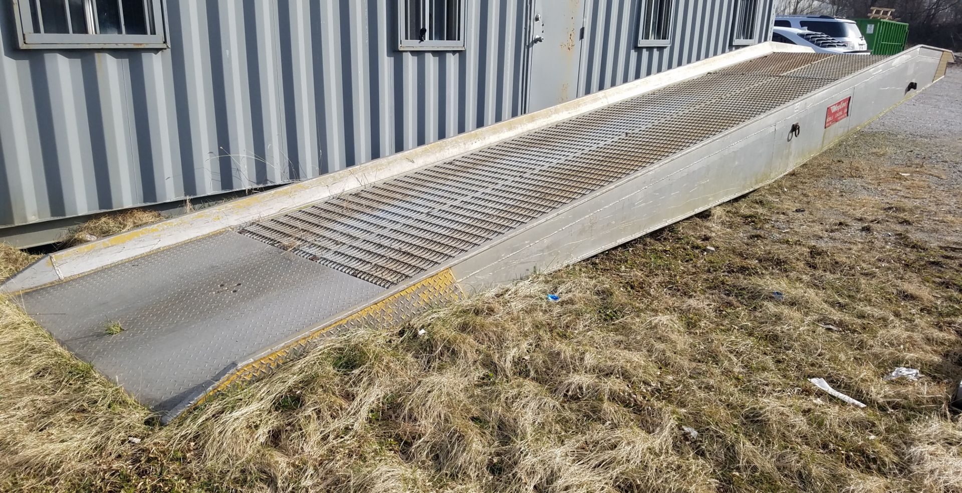 Magliner Model MDS-16-7036-6F Portable Aluminum Fork Lift Loading Ramp ...