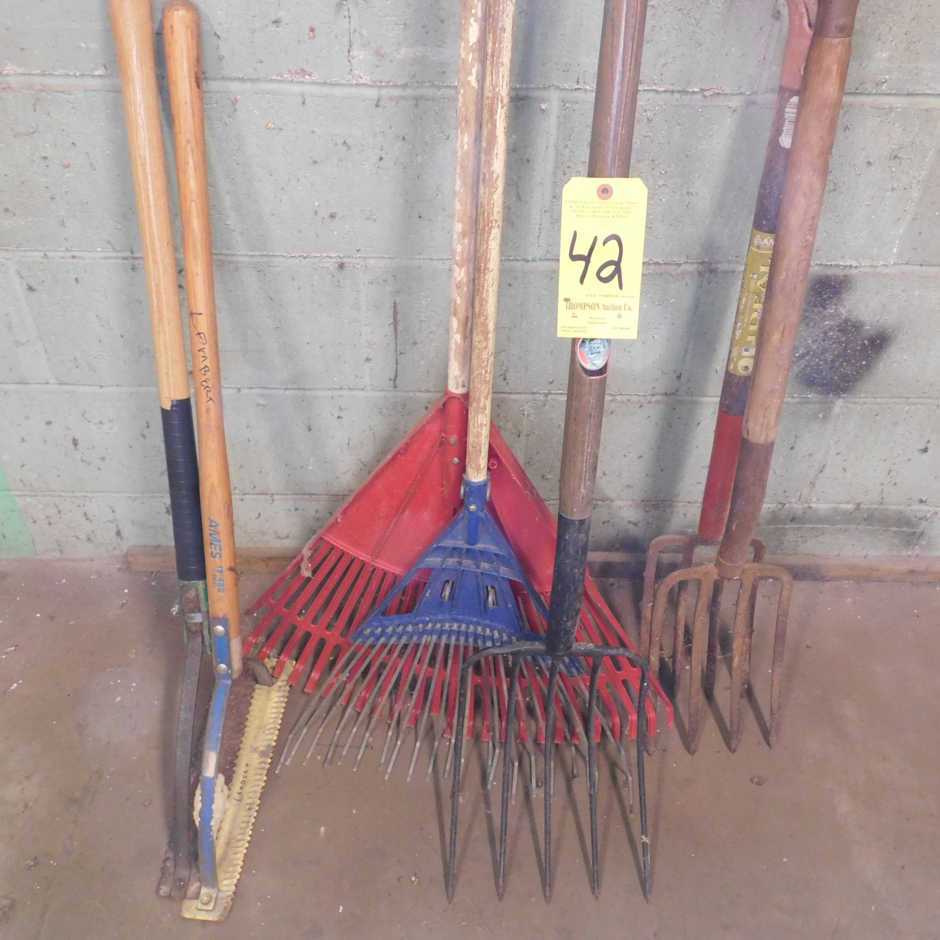 Lot, Yard Tools, Lot Location 117 S. Third St., Ansonia, Ohio