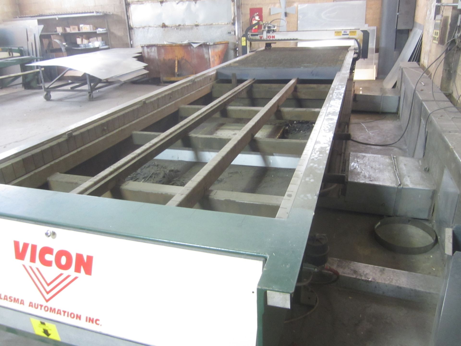 Vicon Model HVAC520 CNC Plasma System, s/n VM-2865, Equipped with Hypertherm Power Max 85 Plasma - Image 8 of 10
