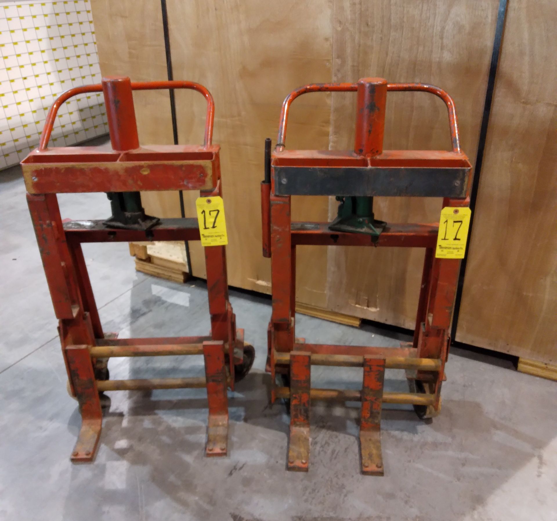 Pair, Rol-A-Lift 1 Ton Hydraulic Lifts, Model M-2