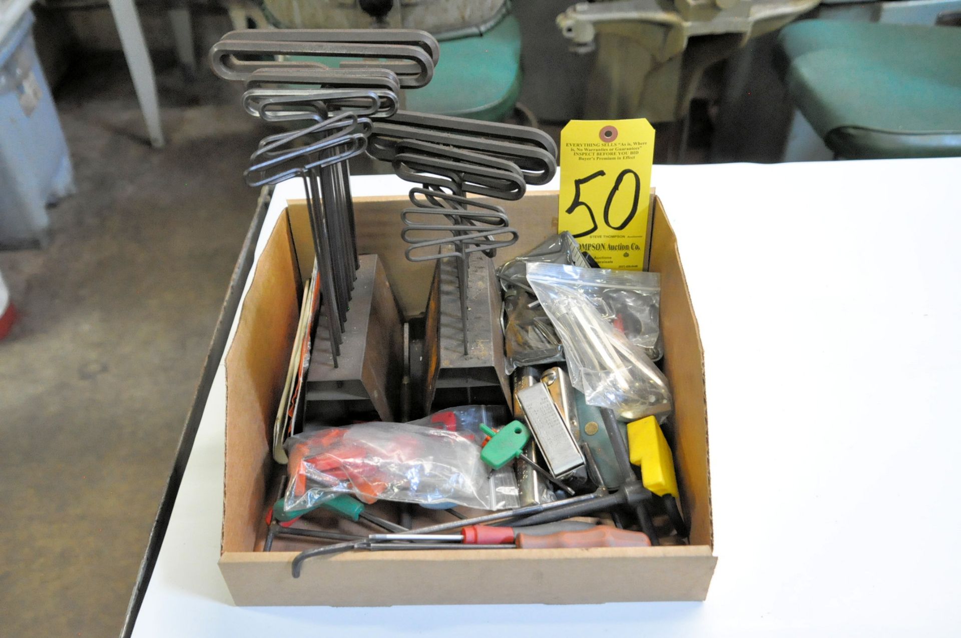 Lot-T Handle Allen Wrenches and Allen Wrench Sets in (1) Box