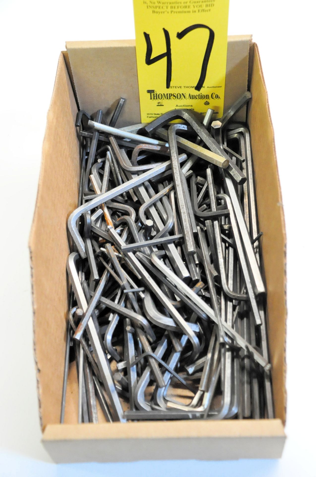 Lot-Small Allen Wrenches in (1) Box