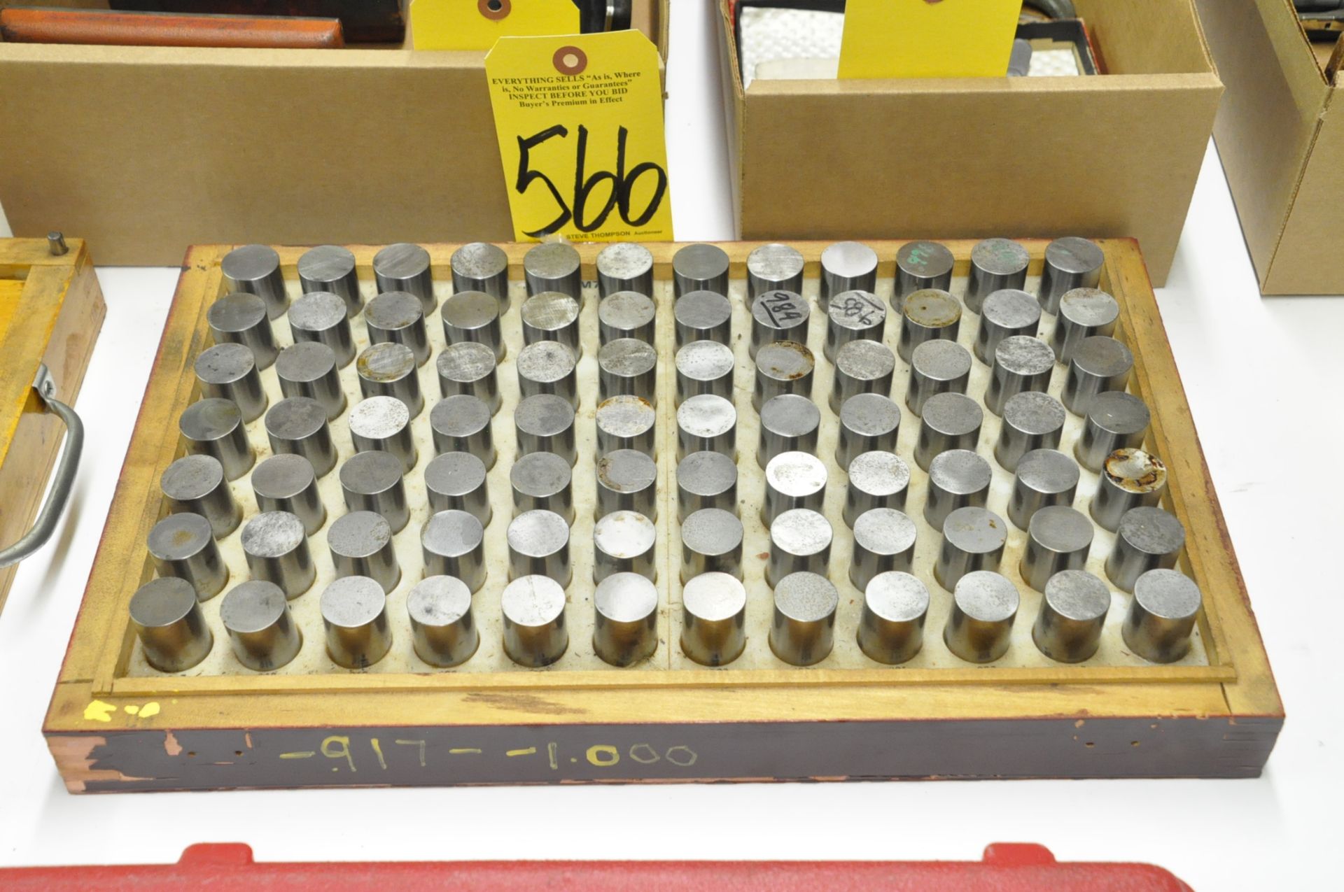 No Name .917 - 1.00 Pin Gage Set