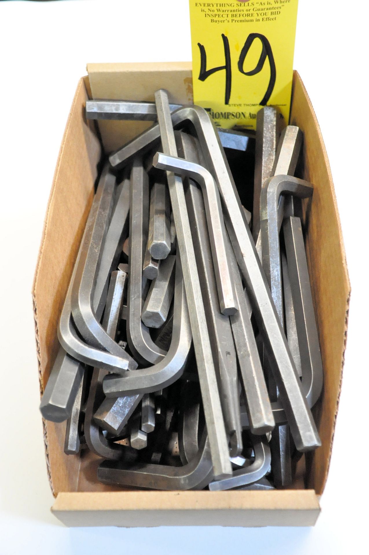 Lot-Large Size Allen Wrenches in (1) Box