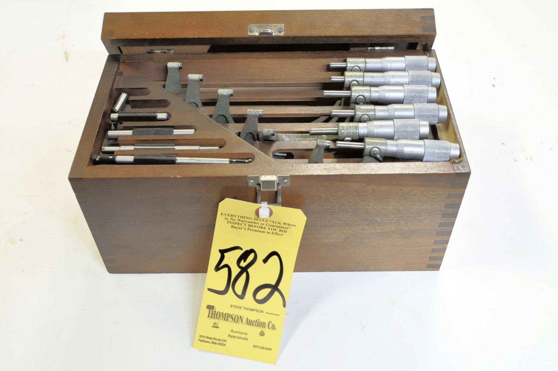 No Name 6-Piece Outside Micrometer Set with Case