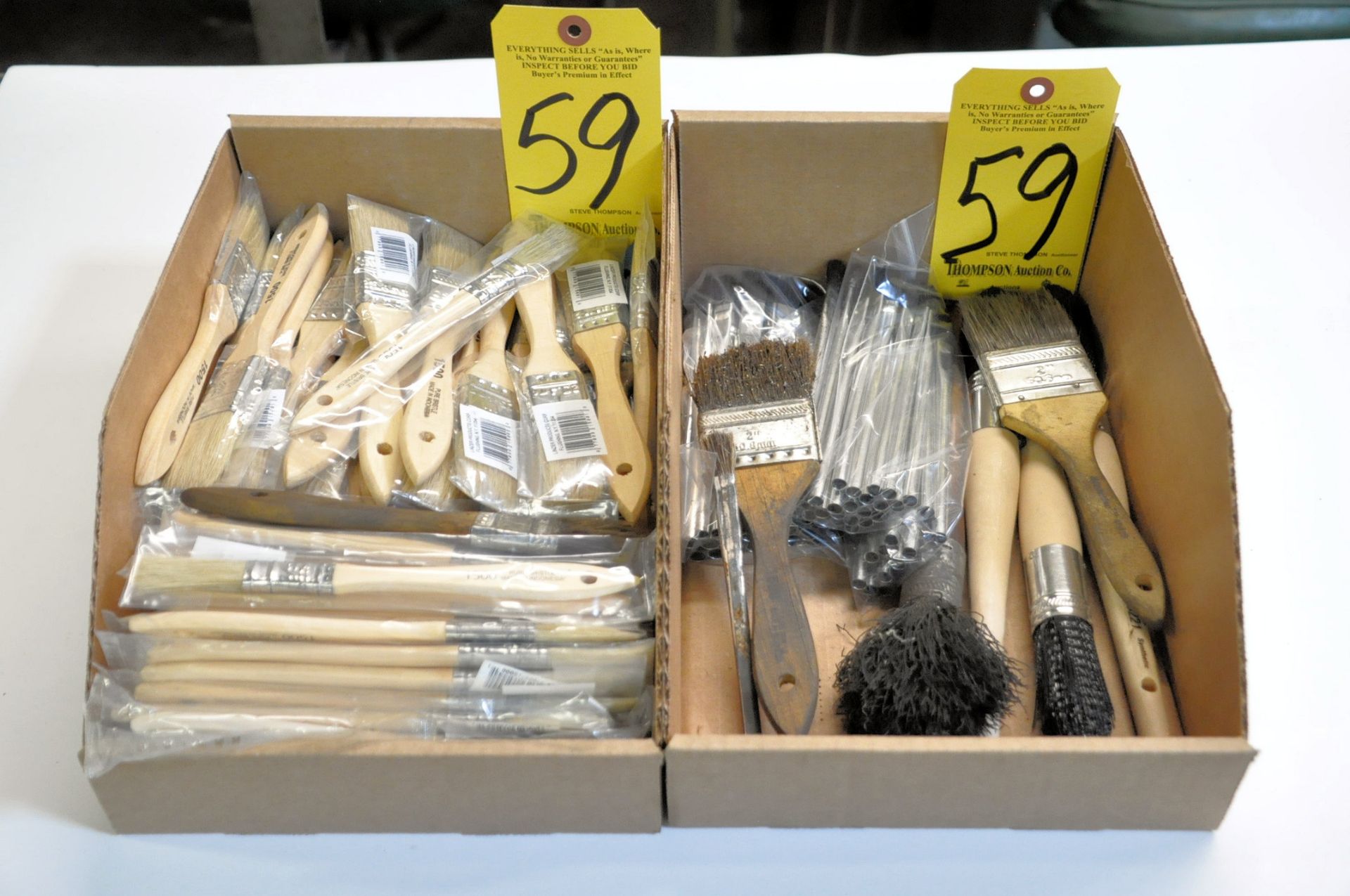 Lot-Various New Brushes in (2) Boxes