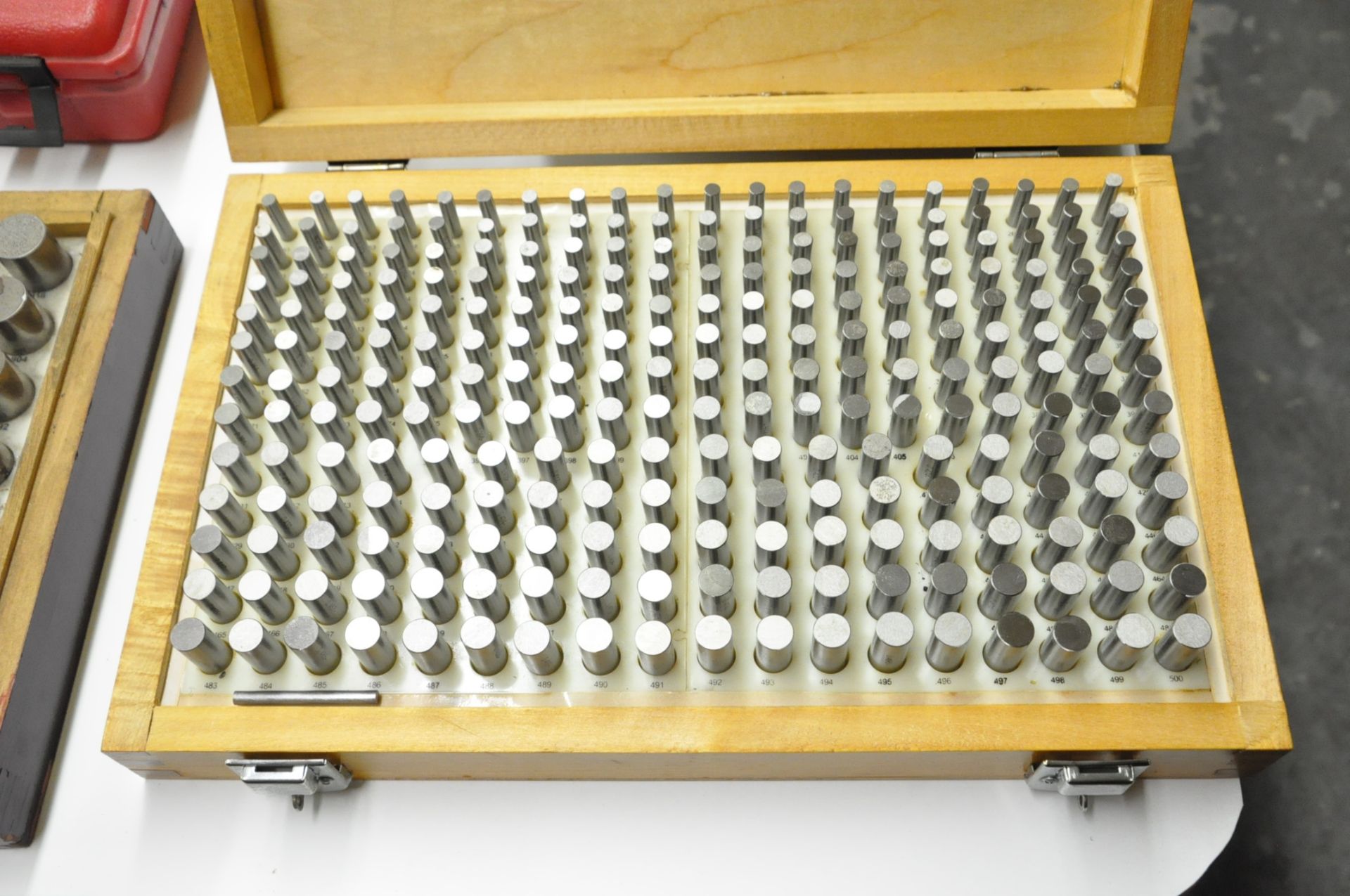 No Name .251 - .500 Pin Gage Set