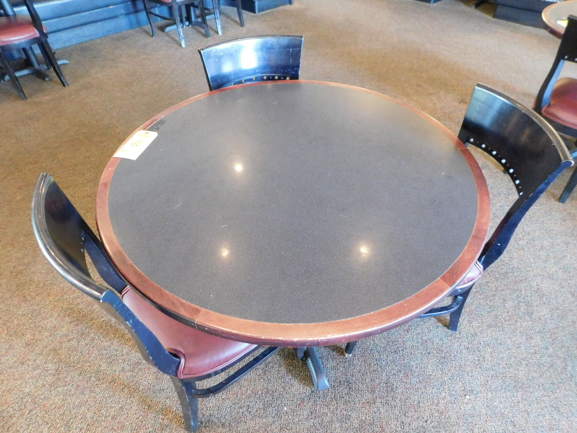 42" Round Table with 3 Chairs