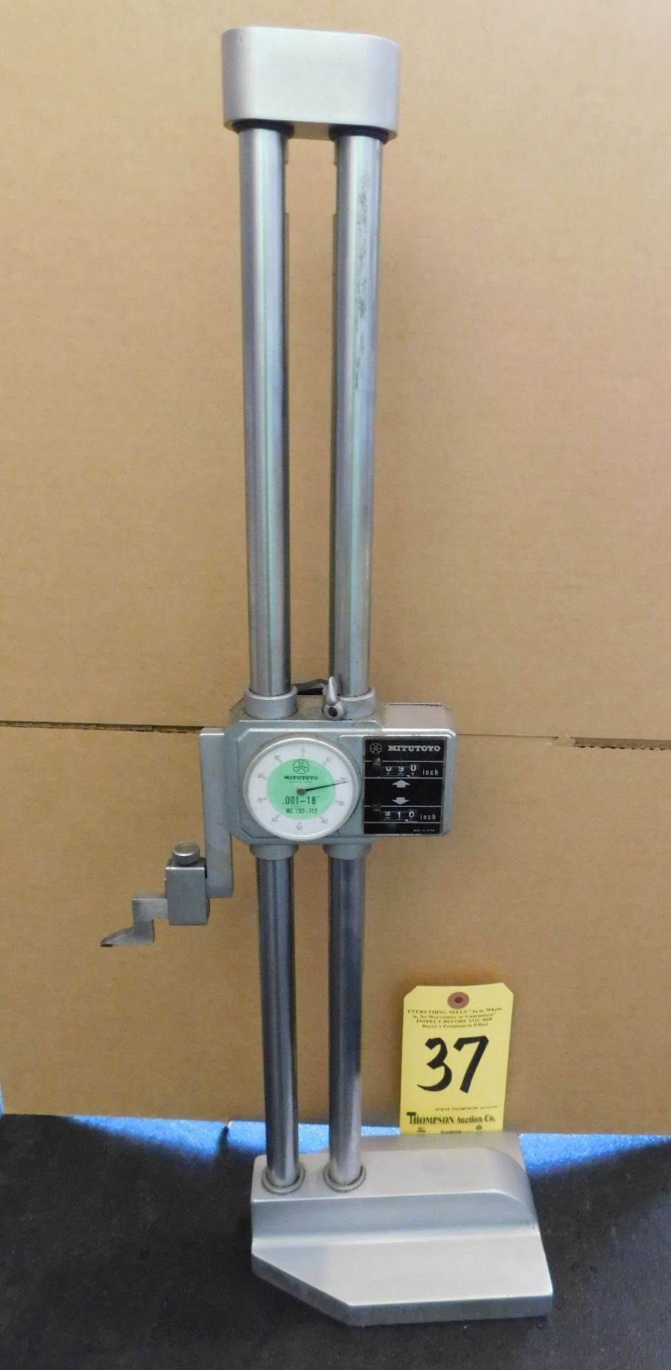 Mitutoyo 18" Dial Height Gage