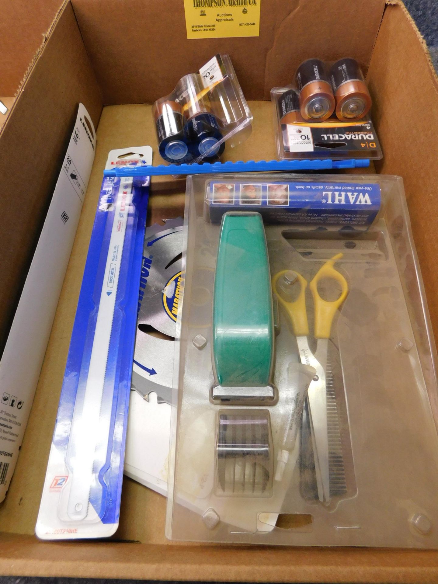 Batteries, Saw Blades & Wahl Hair Clippers