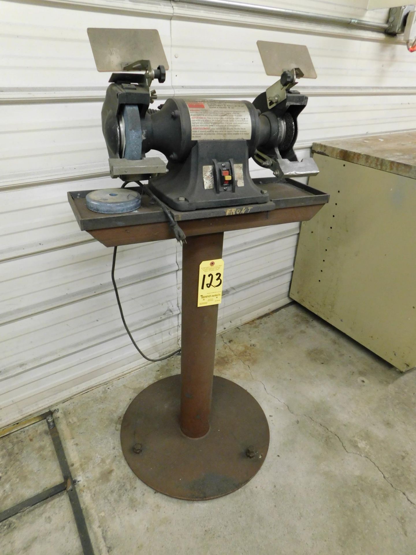 Dayton 7" Double End Pedestal Grinder