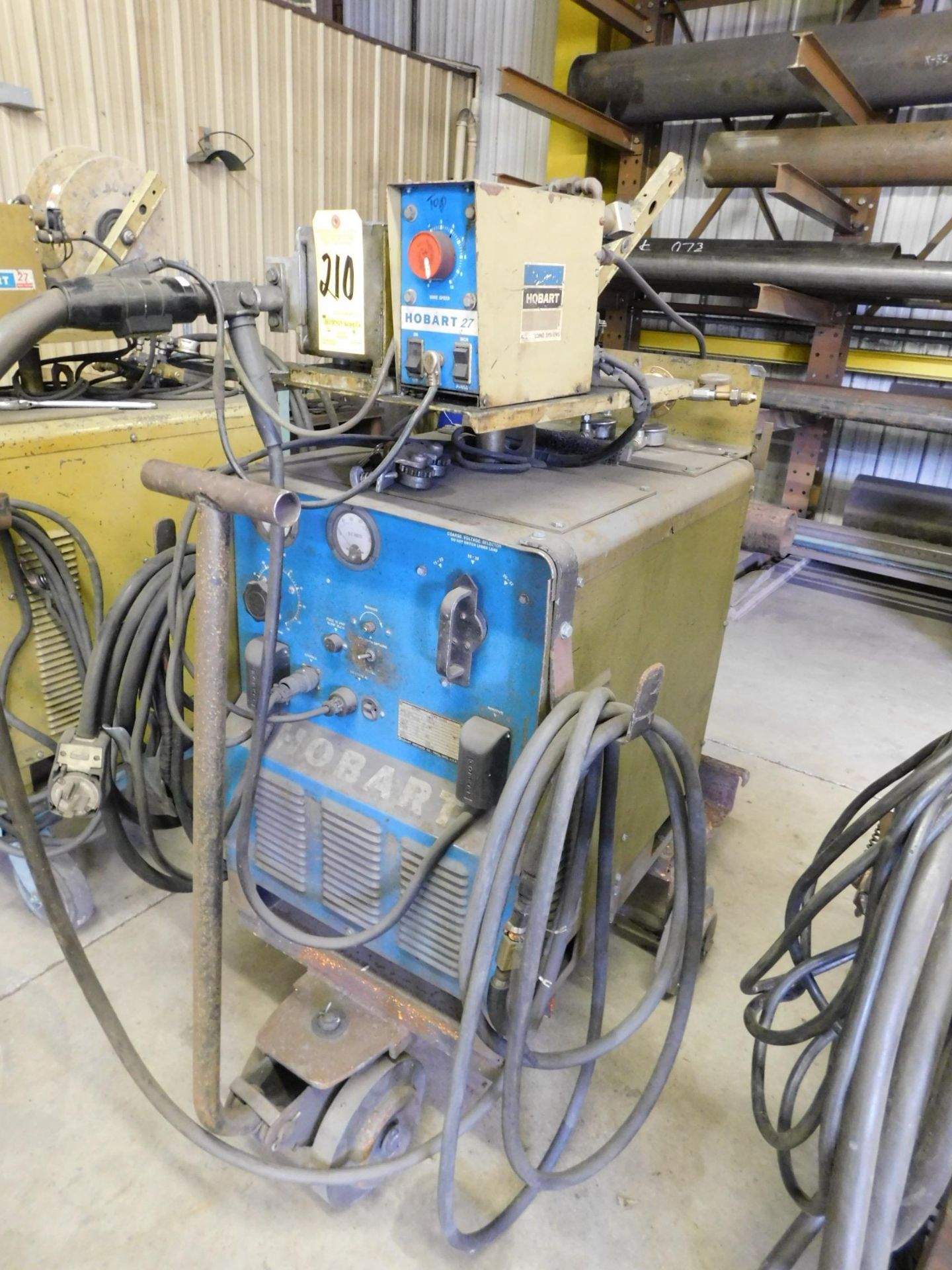 Hobart Model RC-300 Mig Welder SN# 12RT-69450 w/Hobart Wire Feeder 230/460V 3Phase