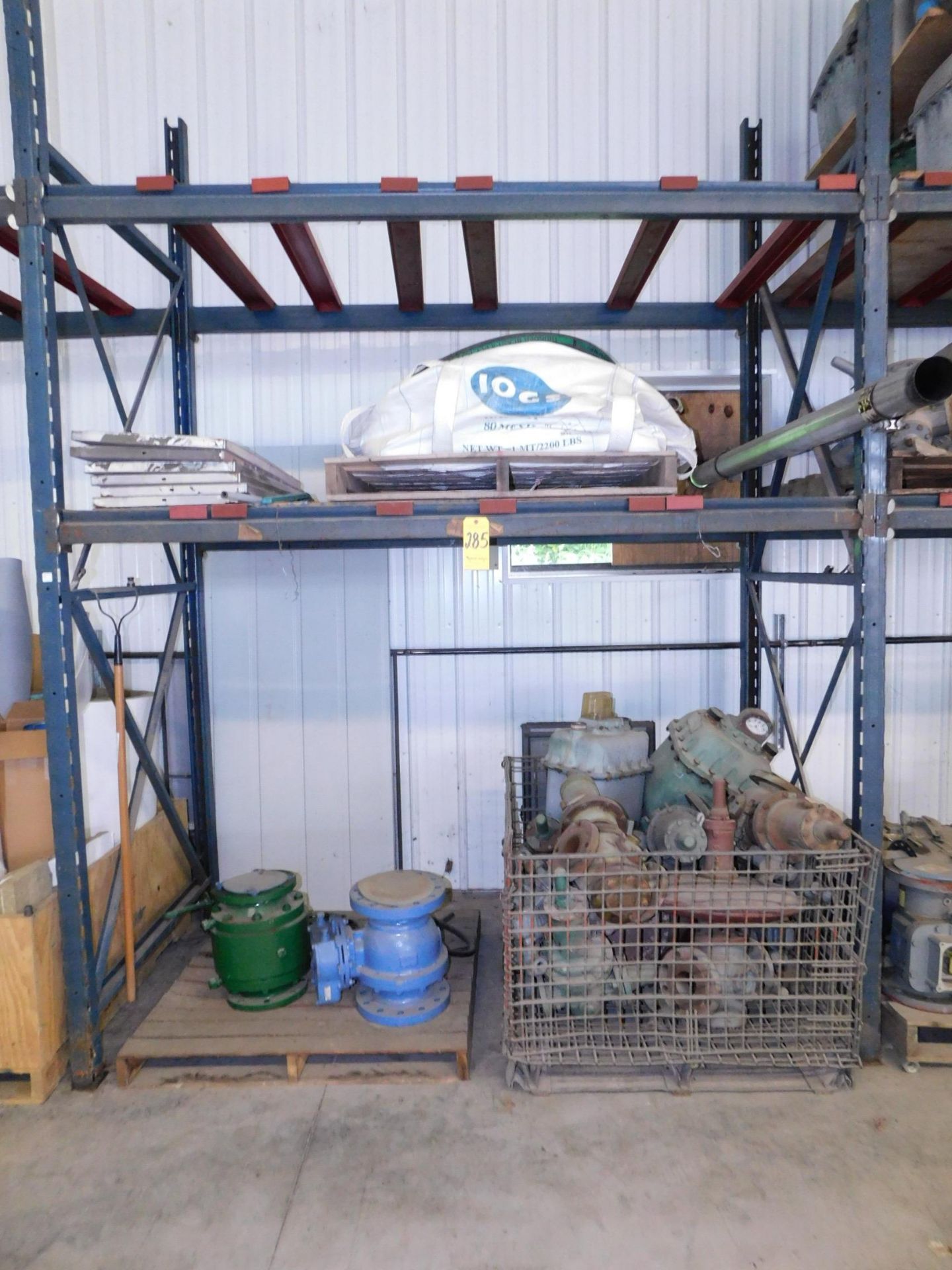 Contents of (1) Section Of Pallet Shelving