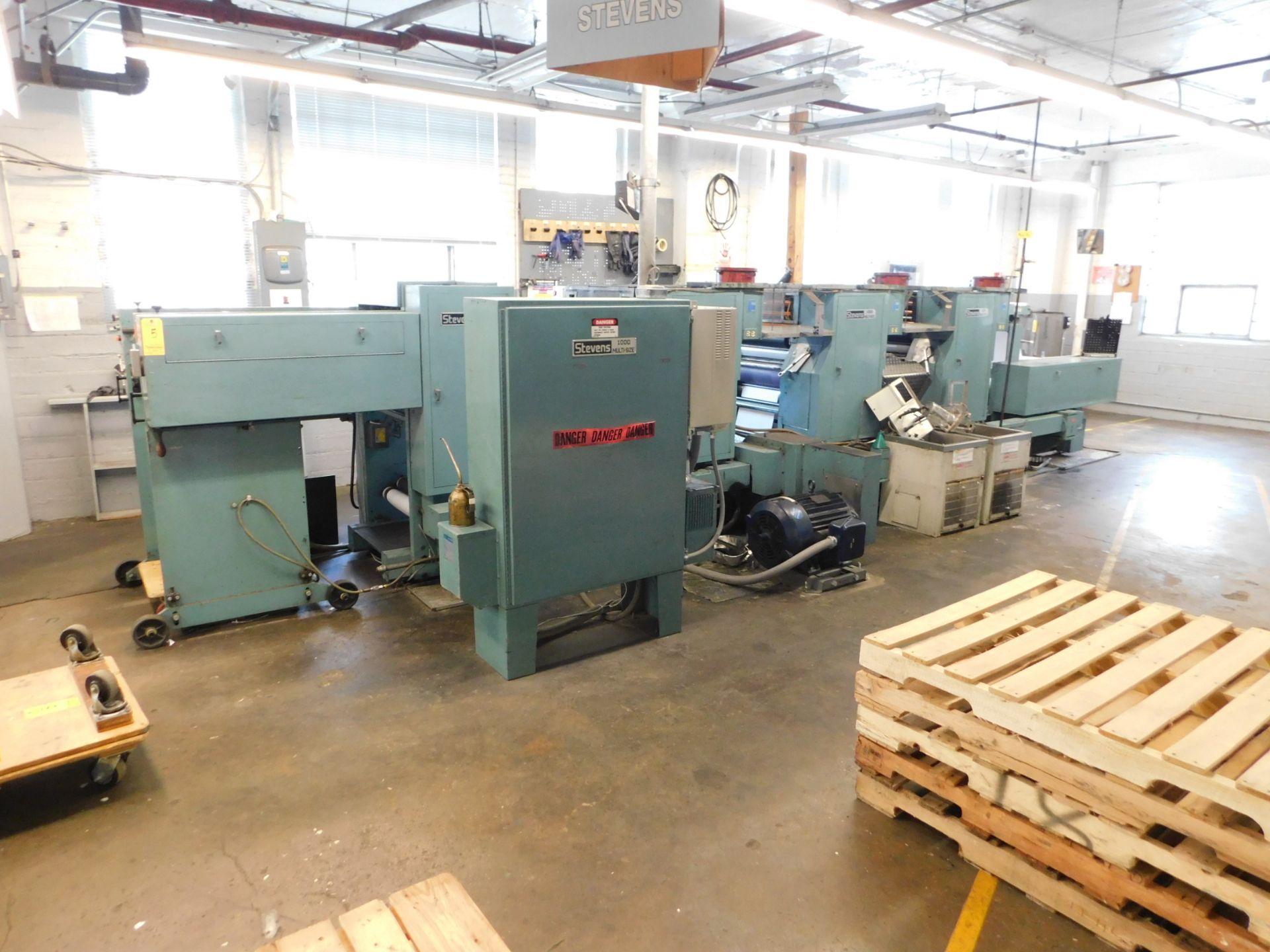 Stevens MS1000 3-Color Press, Model ST-1000, SN 0125851, Prints 1/1 or 2/1 or 3/0, Roll to Sheet, - Image 11 of 12