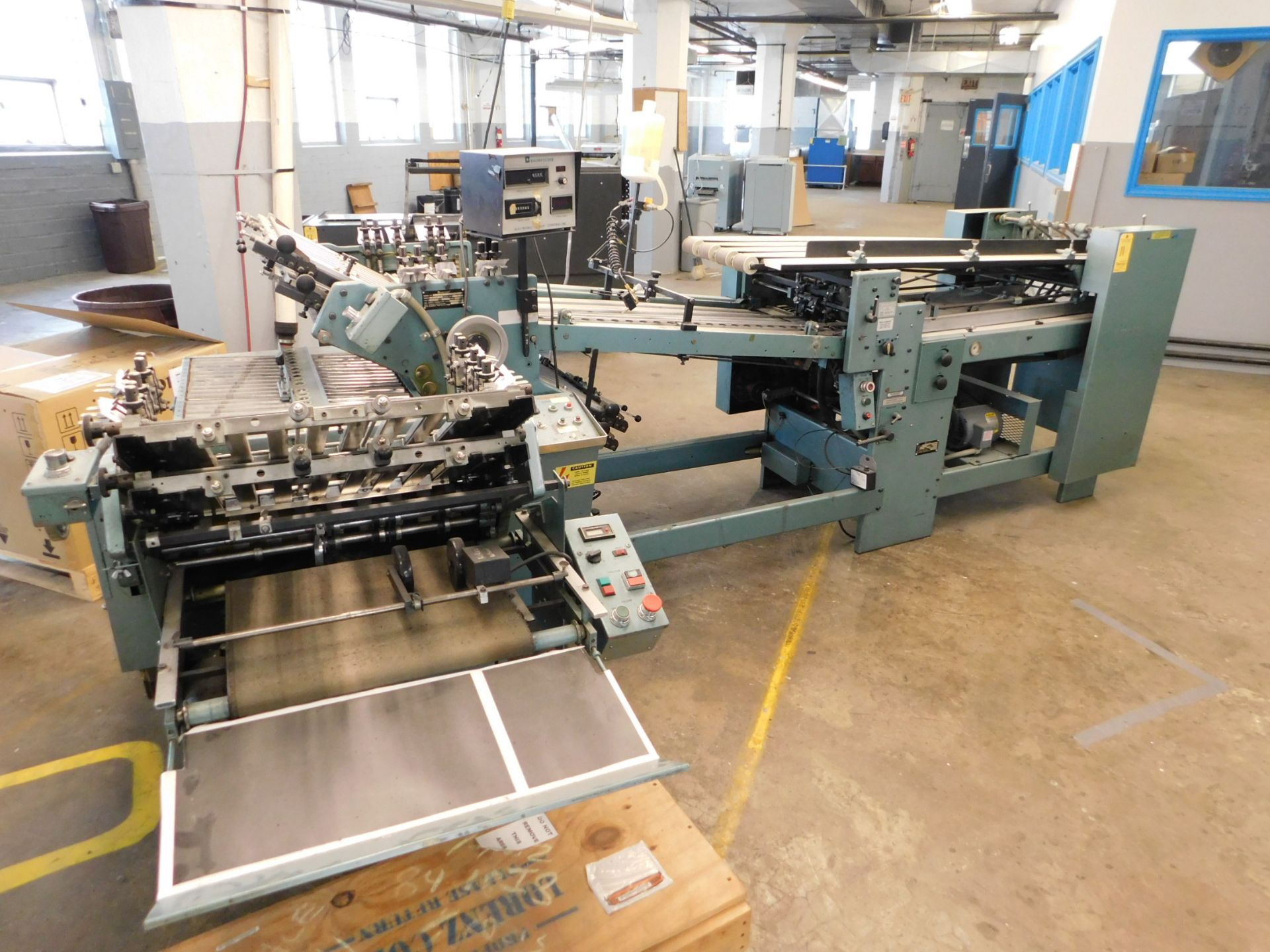 Baumfolder 720 - 20 x 26 700B folder with 8 page unit, includes 700B - 20 x 20 8pp folding unit with