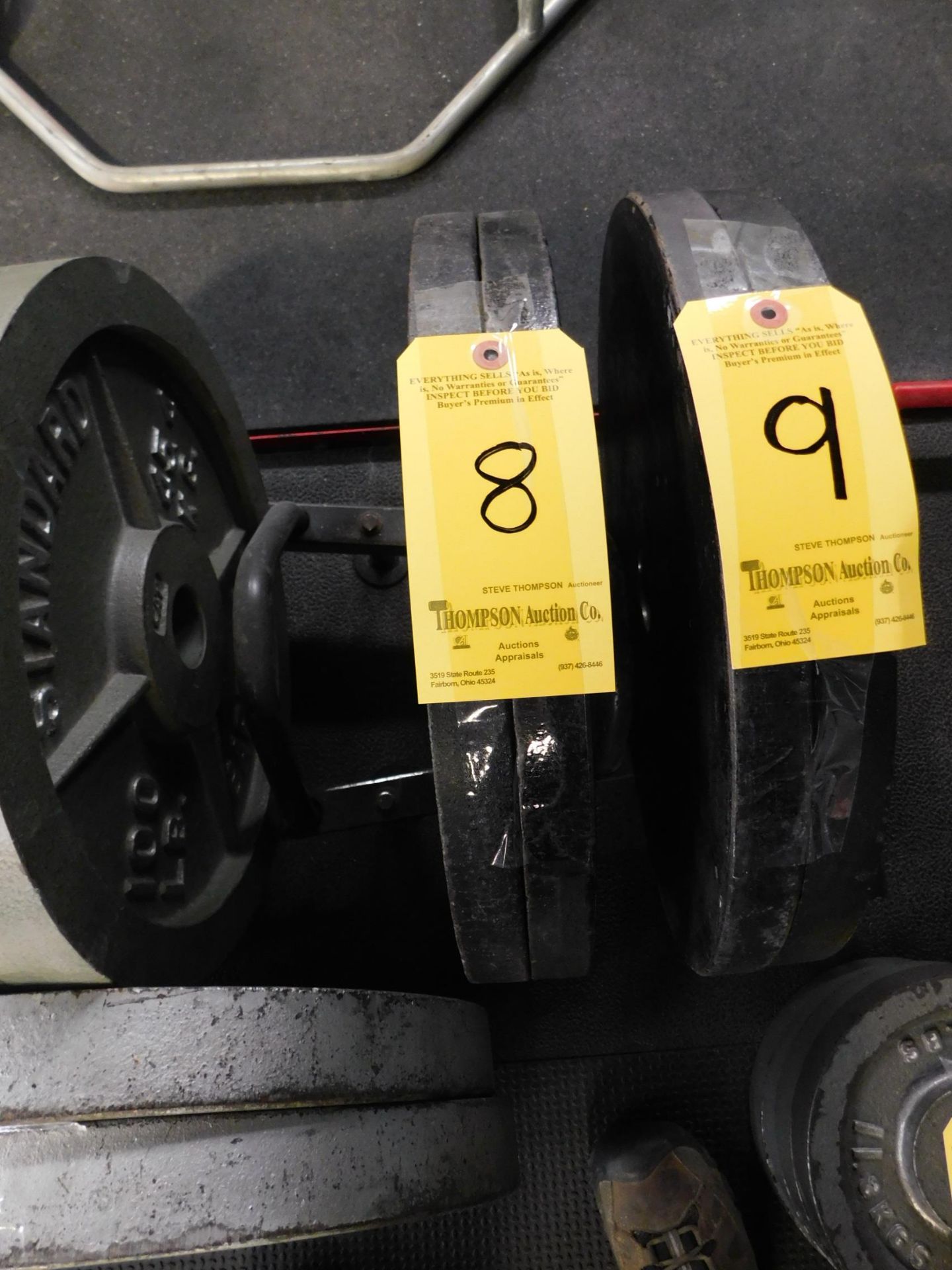 (2) - 75 lb. Plates